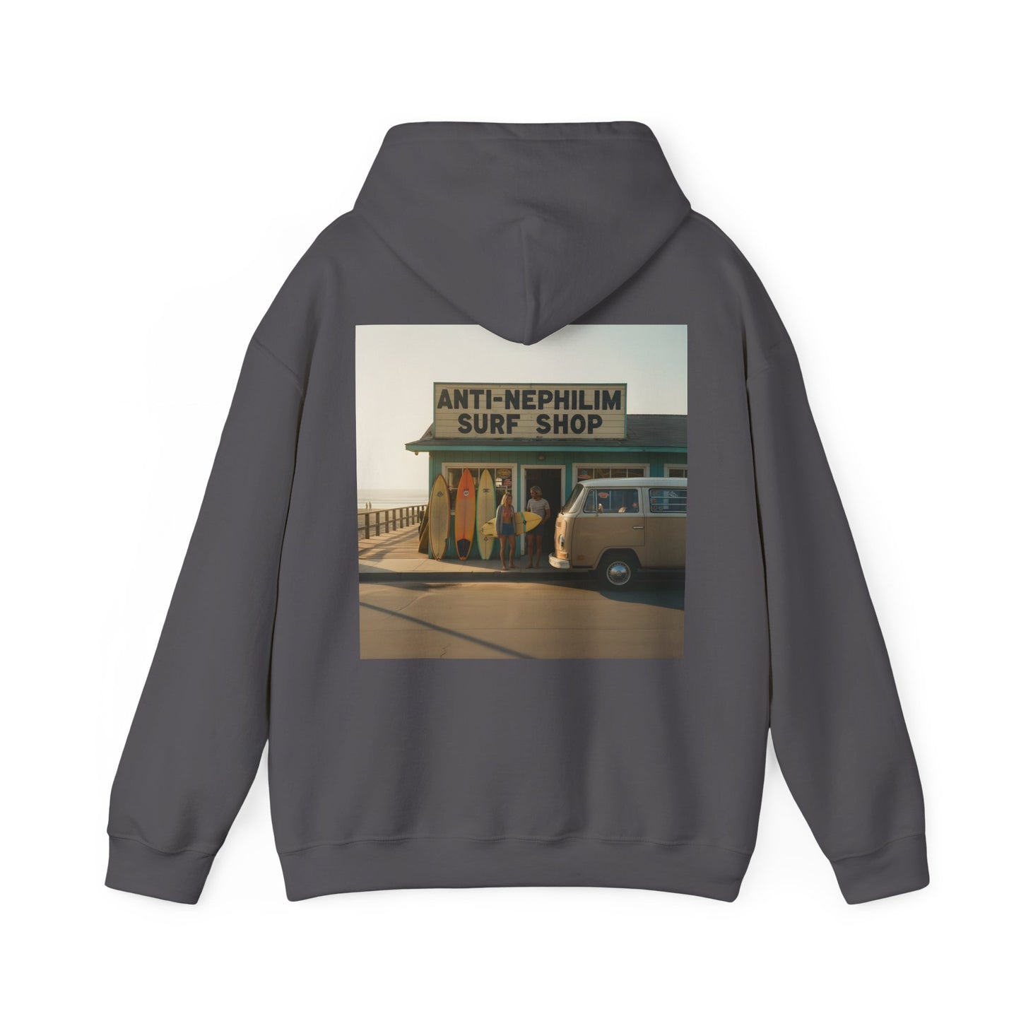 Vintage surf shop Anti-Nephilim hoodie - Kirk Ave. Apparel