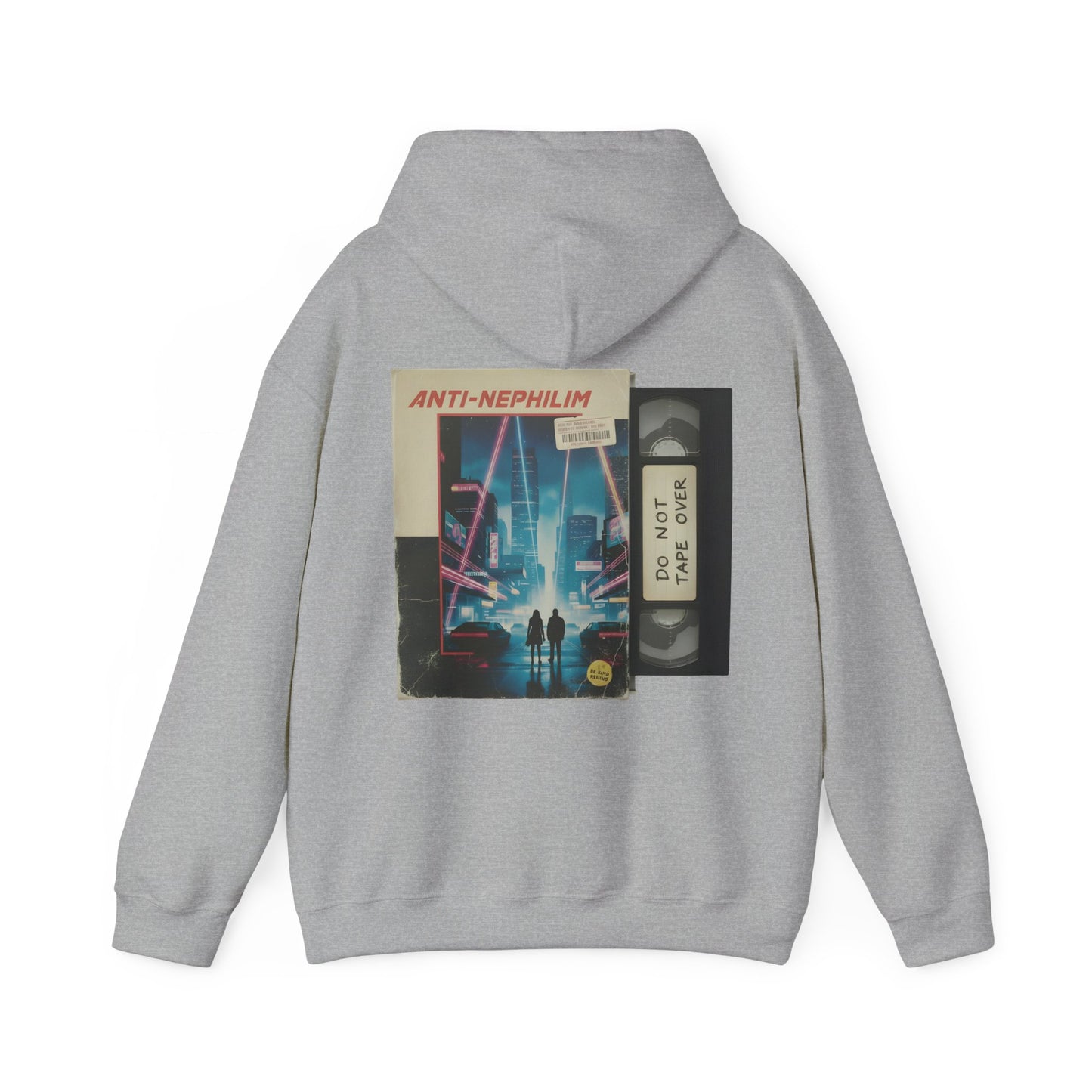 Retro VHS Anti-Nephilim Hoodie — Kirk Ave. Apparel