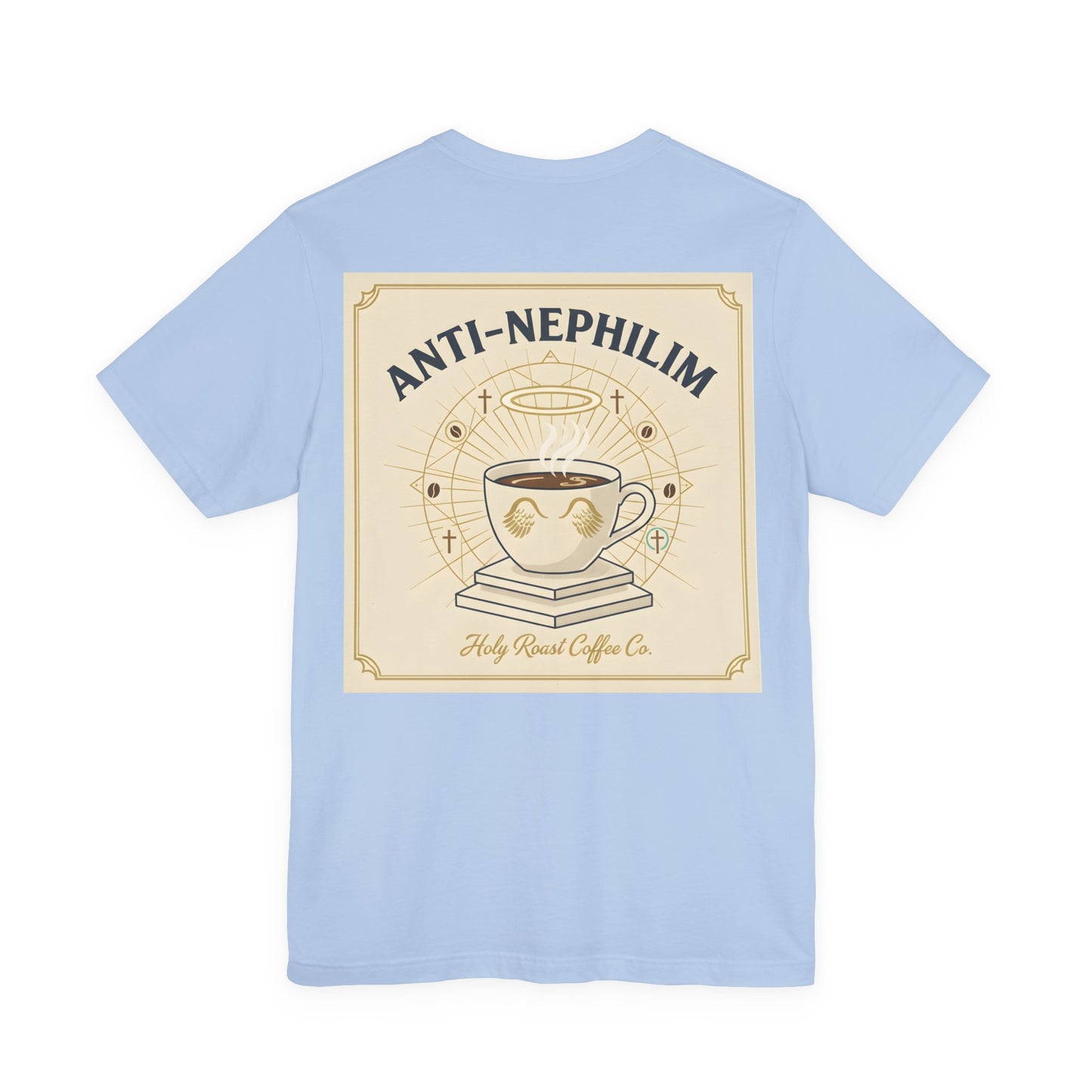 Retro Anti Nephilim Coffee T Shirt — Kirk Ave. Apparel