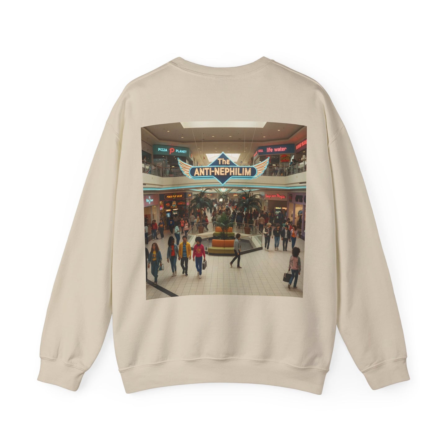 90s Mall Anti Nephilim Sweatshirt - Kirk Ave. Apparel