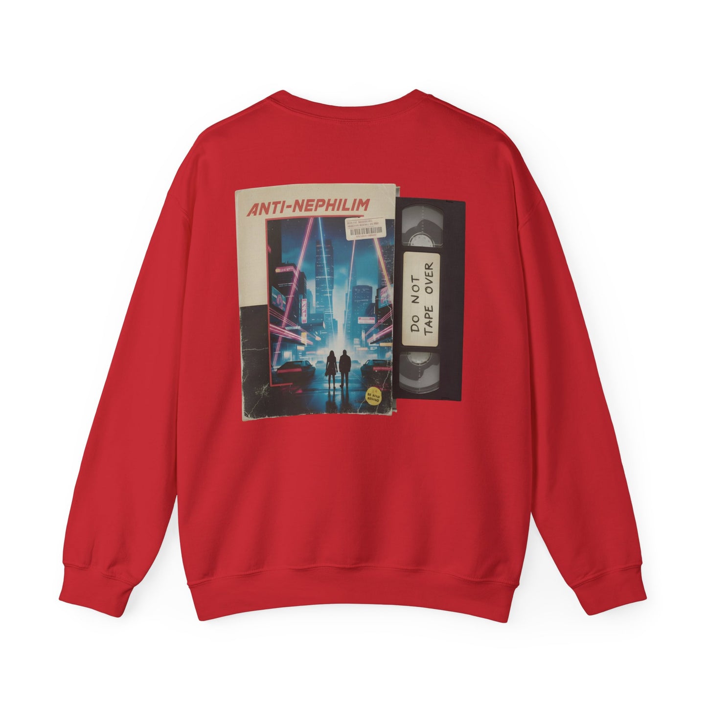 Retro VHS Anti-Nephilim Sweatshirt - Kirk Ave. Apparel