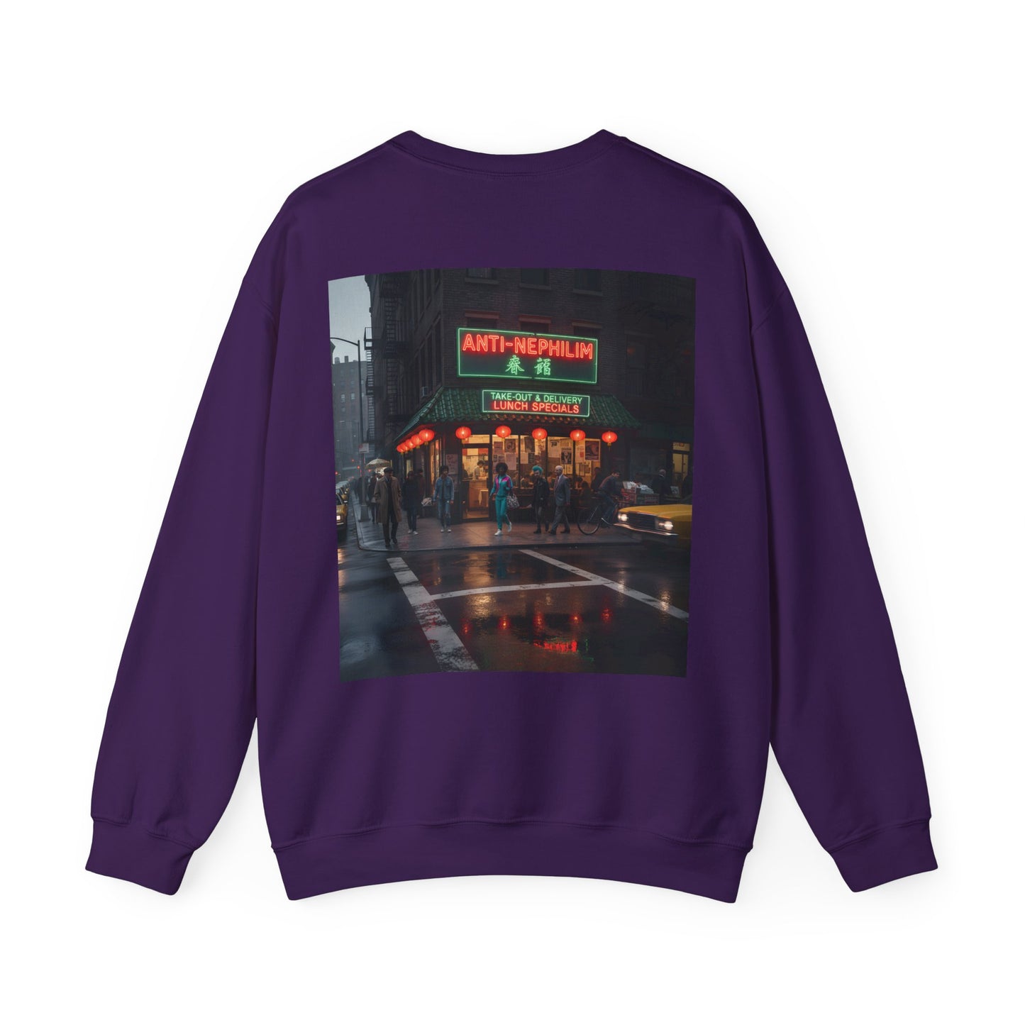 NYC Retro Chinese Anti Nephilim Sweatshirt - Kirk Ave. Apparel
