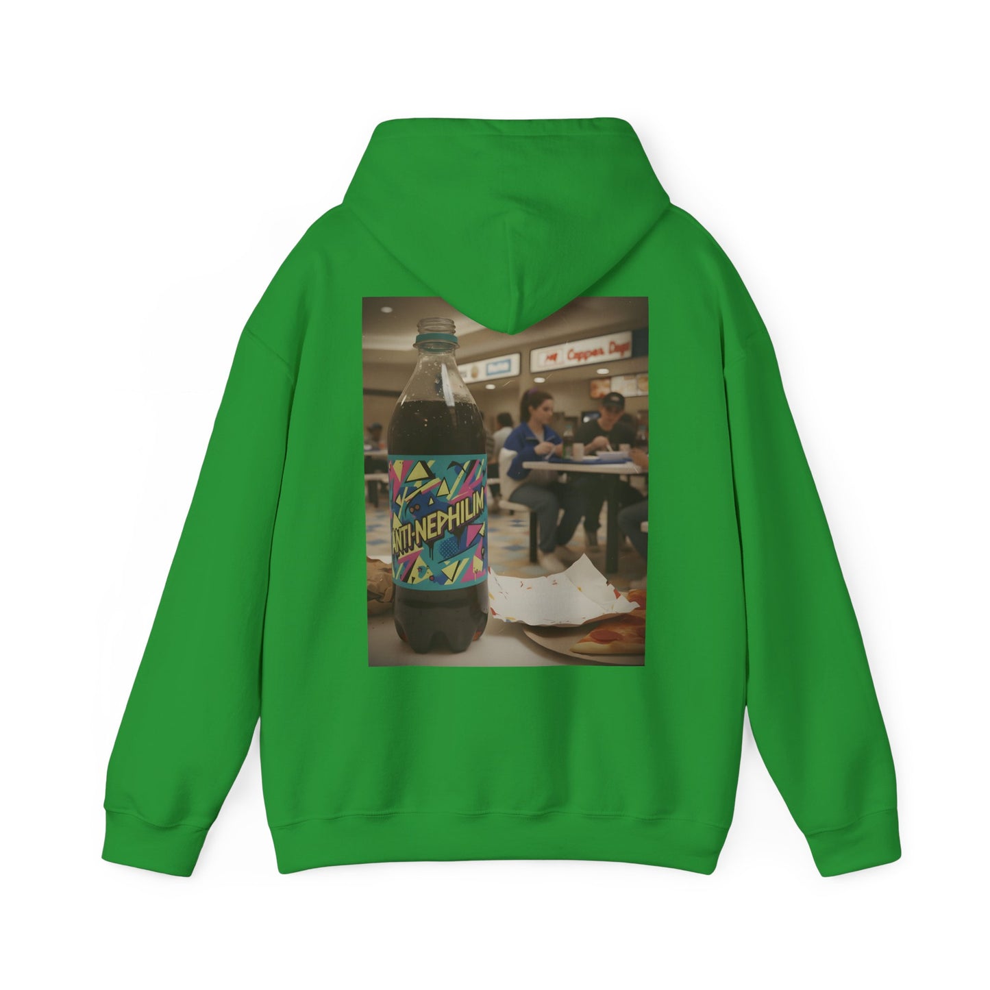 Kirk Ave. Apparel Graphic Logo Anti Nephilim Soda Hoodie