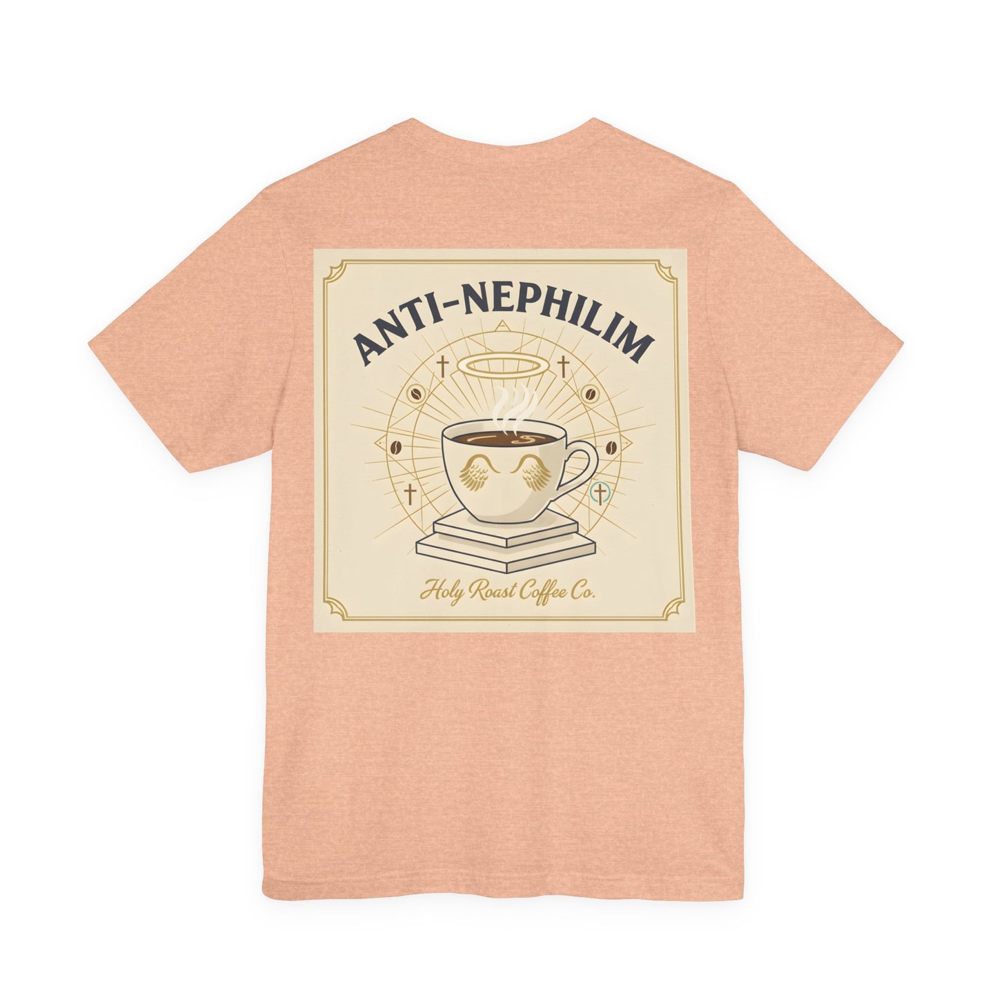 Retro Anti Nephilim Coffee T Shirt — Kirk Ave. Apparel