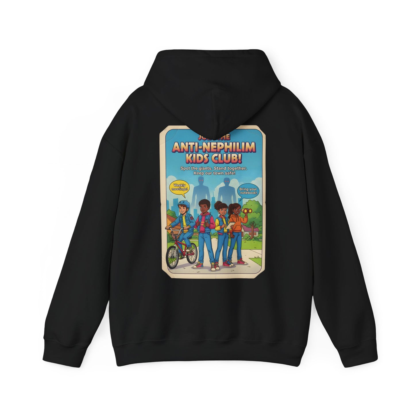 Anti Nephilim Kids Club Hoodie — Kirk Ave. Apparel