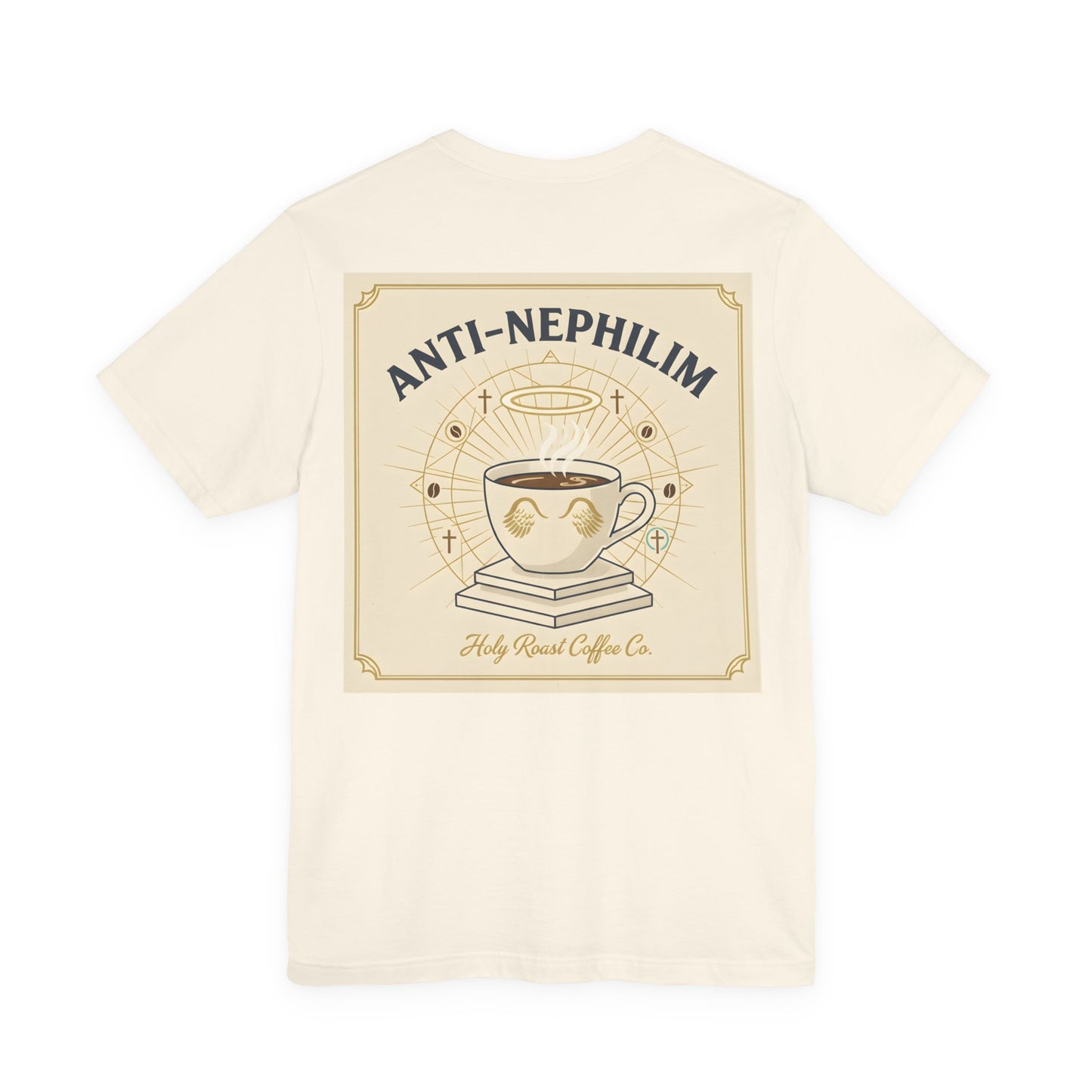 Retro Anti Nephilim Coffee T Shirt — Kirk Ave. Apparel