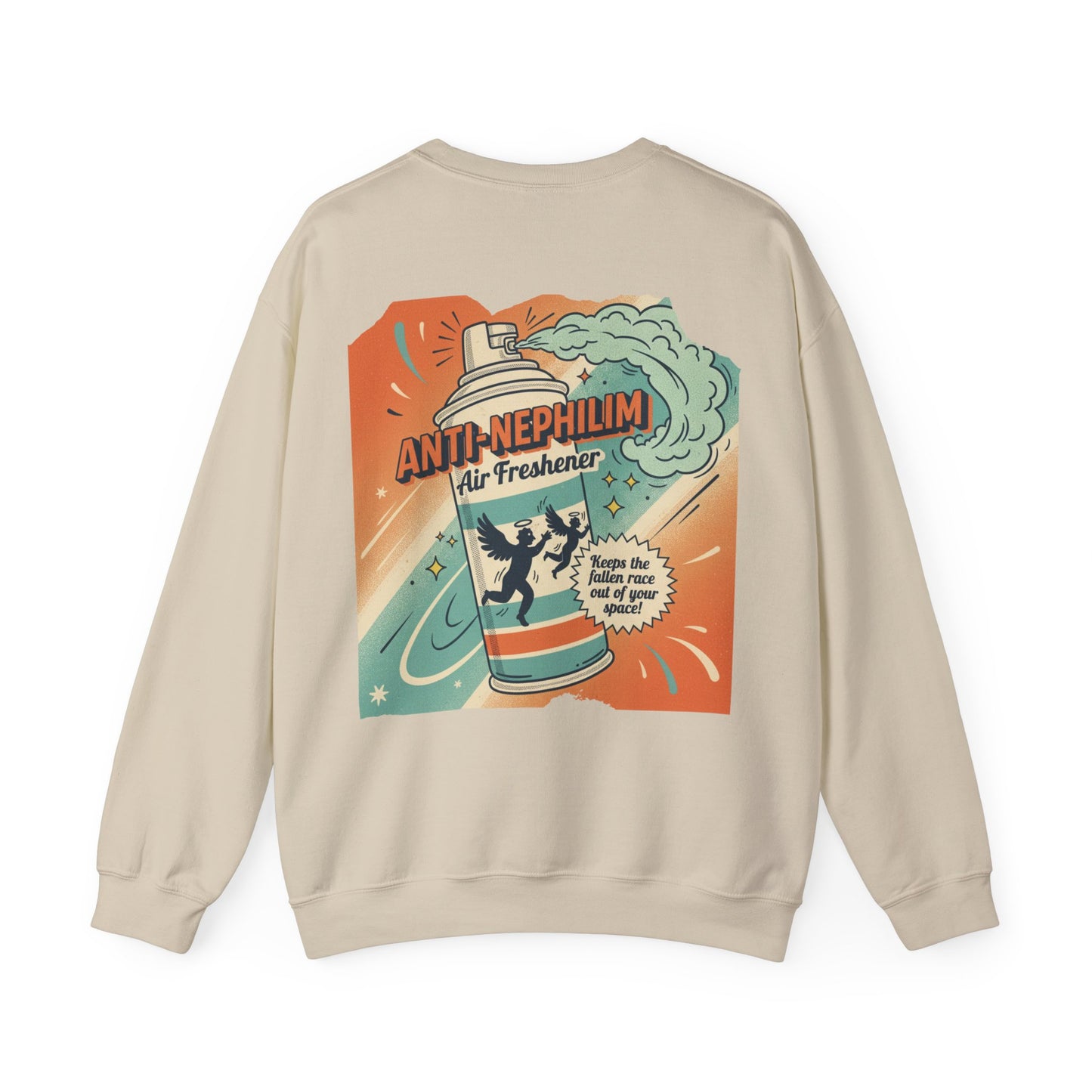 Retro Anti-Nephilim Air Freshener Sweatshirt – Kirk Ave. Apparel