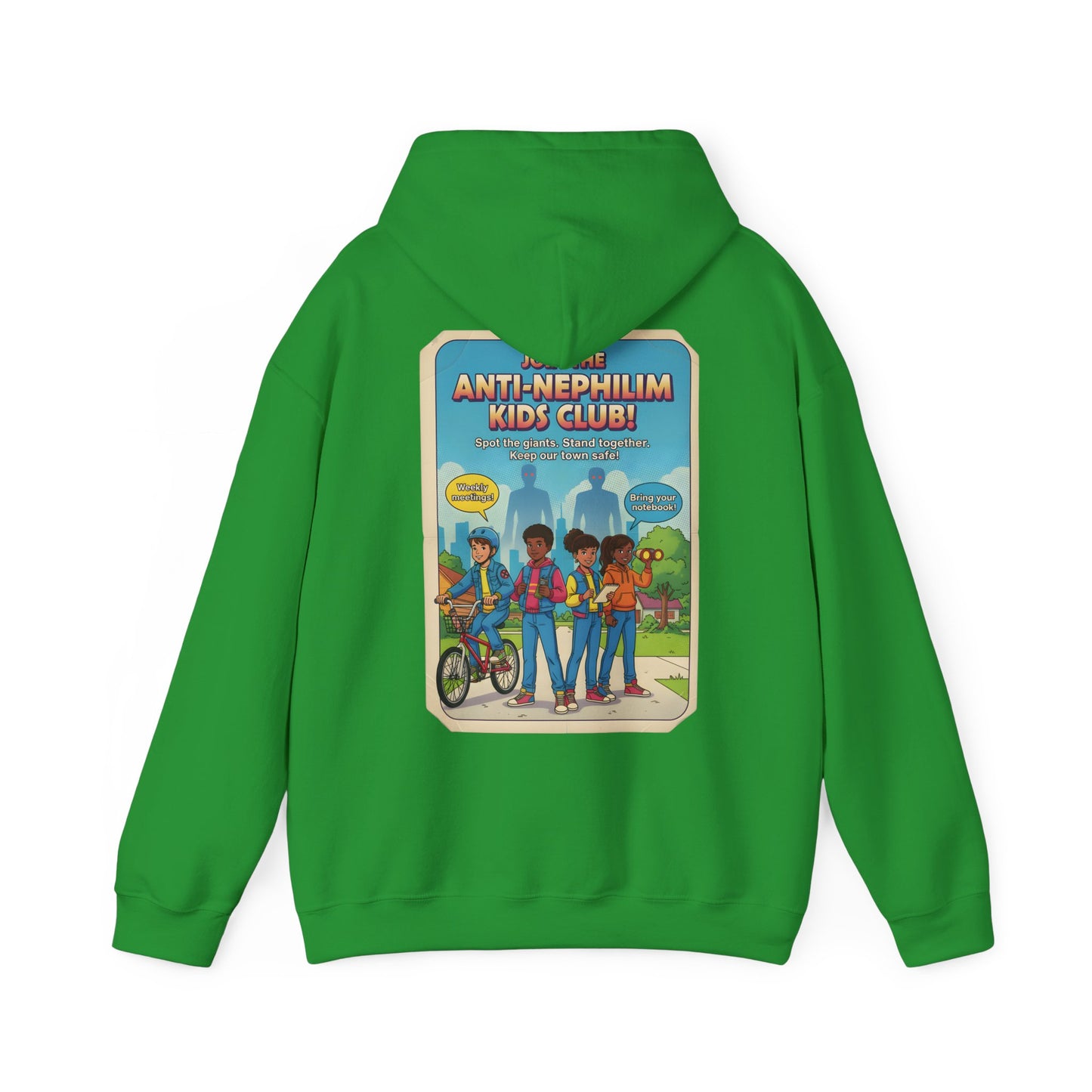 Anti Nephilim Kids Club Hoodie — Kirk Ave. Apparel
