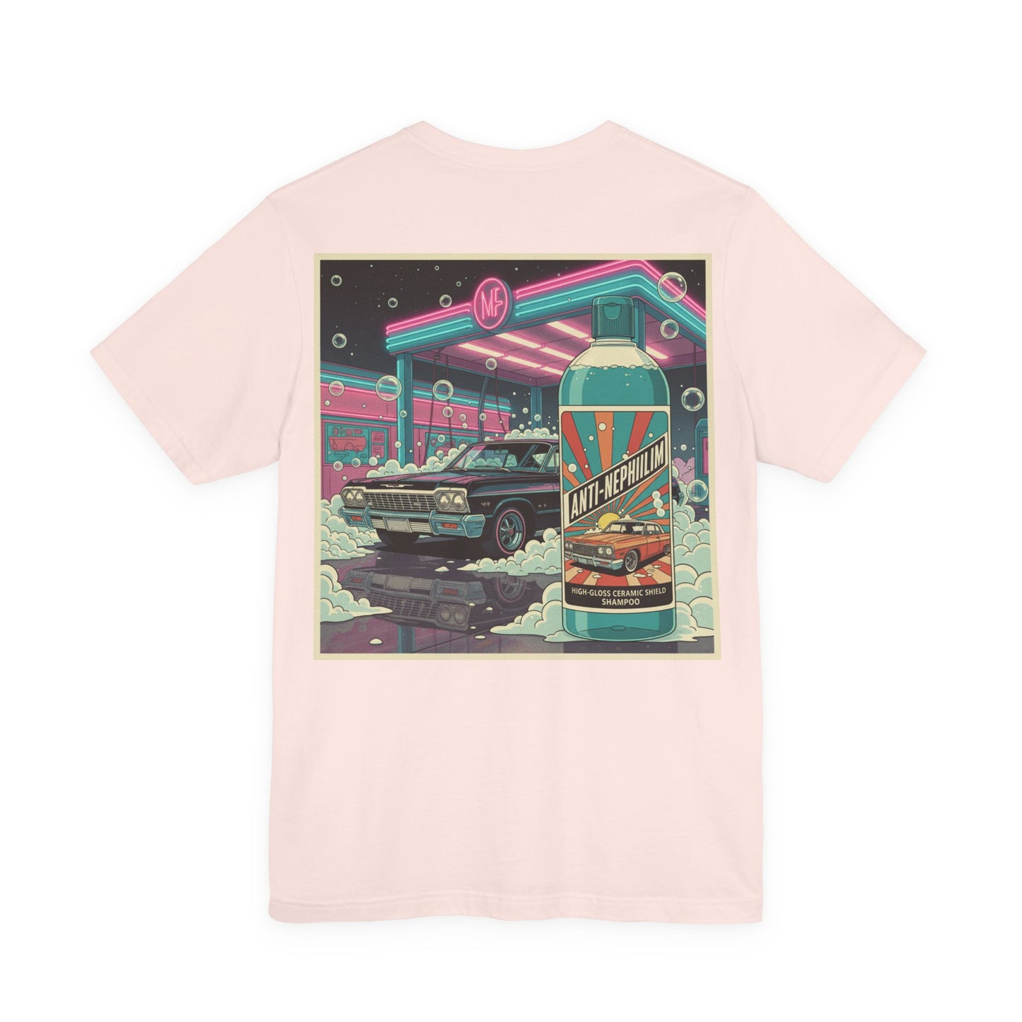 Retro Anti Nephilim Car Wash T Shirt - Kirk Ave. Apparel