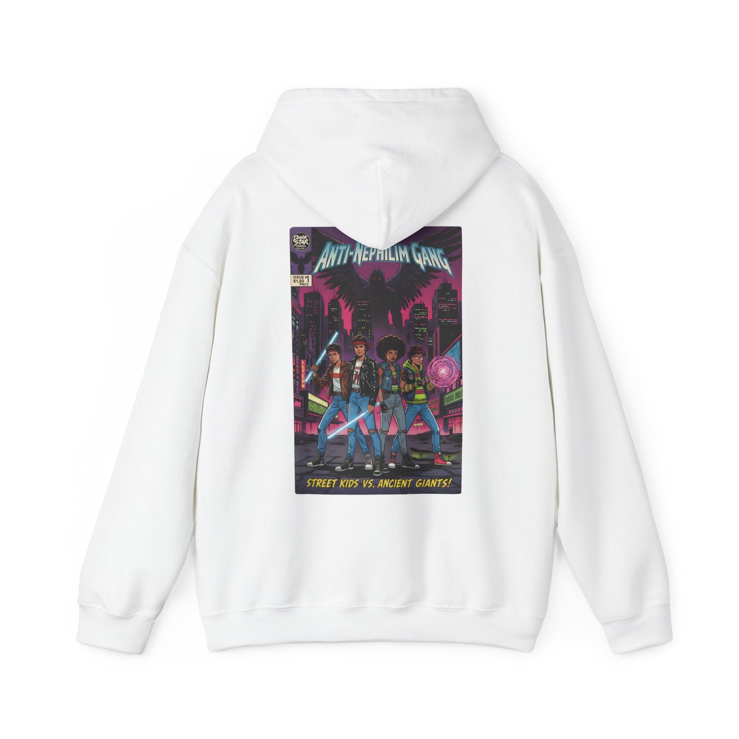 Anti Nephilim Gang Comic Hoodie - Kirk Ave. Apparel