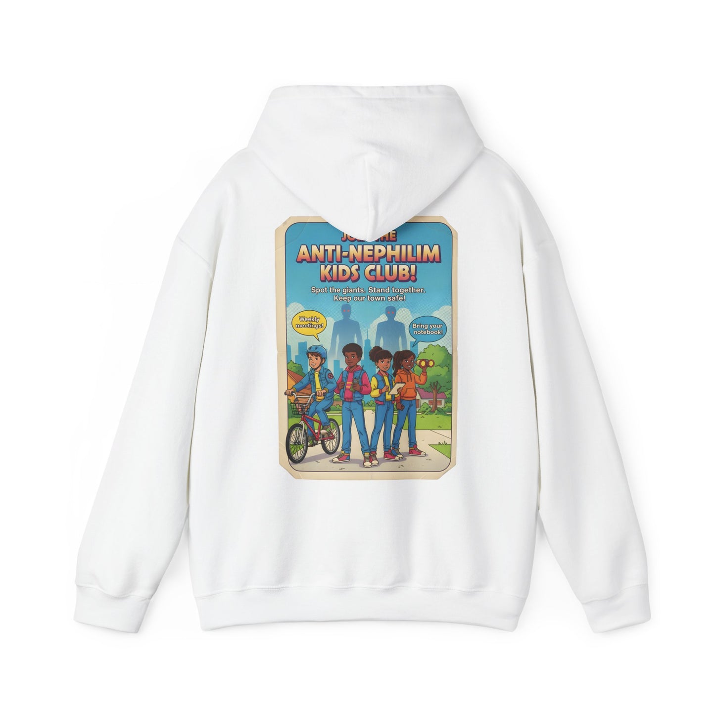 Anti Nephilim Kids Club Hoodie — Kirk Ave. Apparel