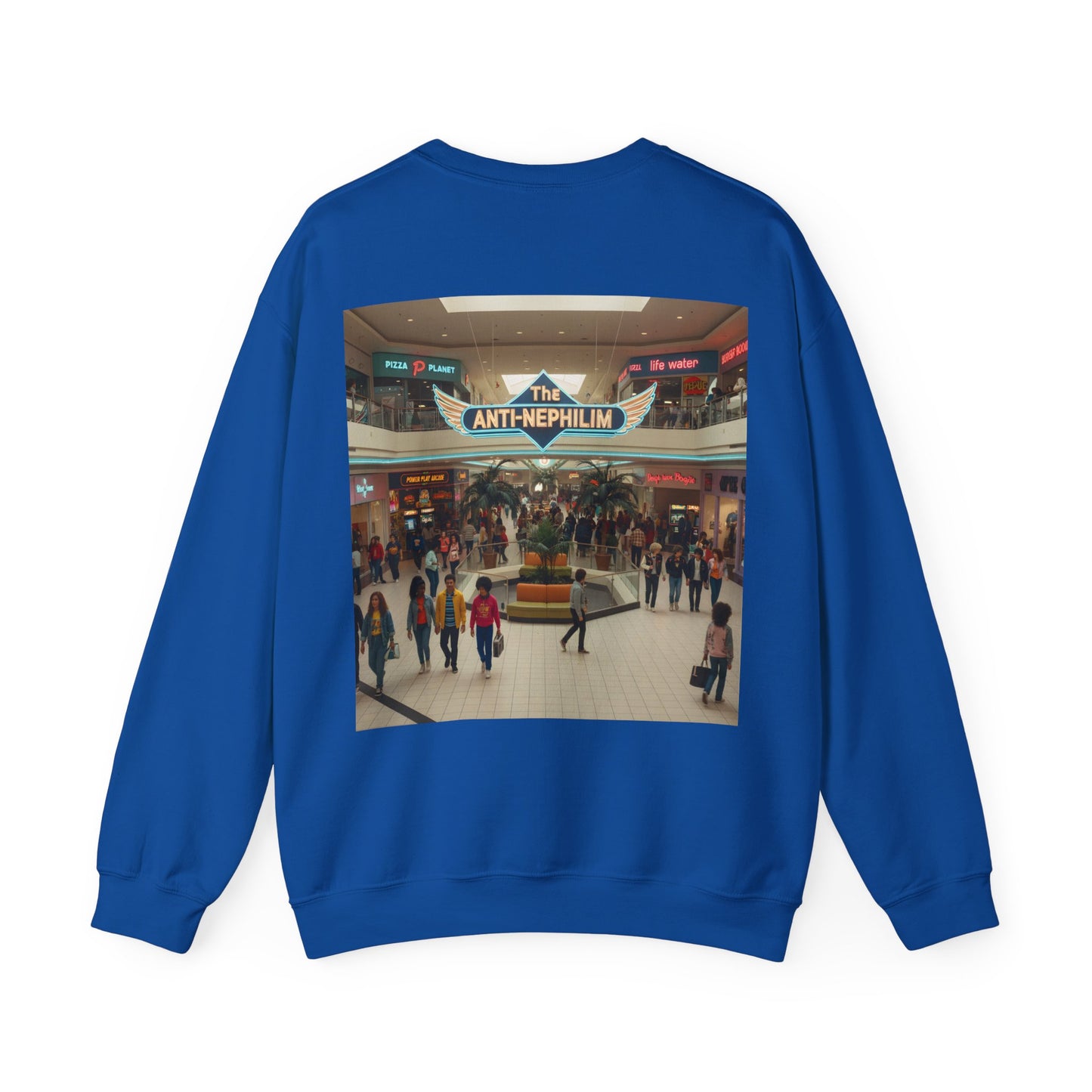 90s Mall Anti Nephilim Sweatshirt - Kirk Ave. Apparel