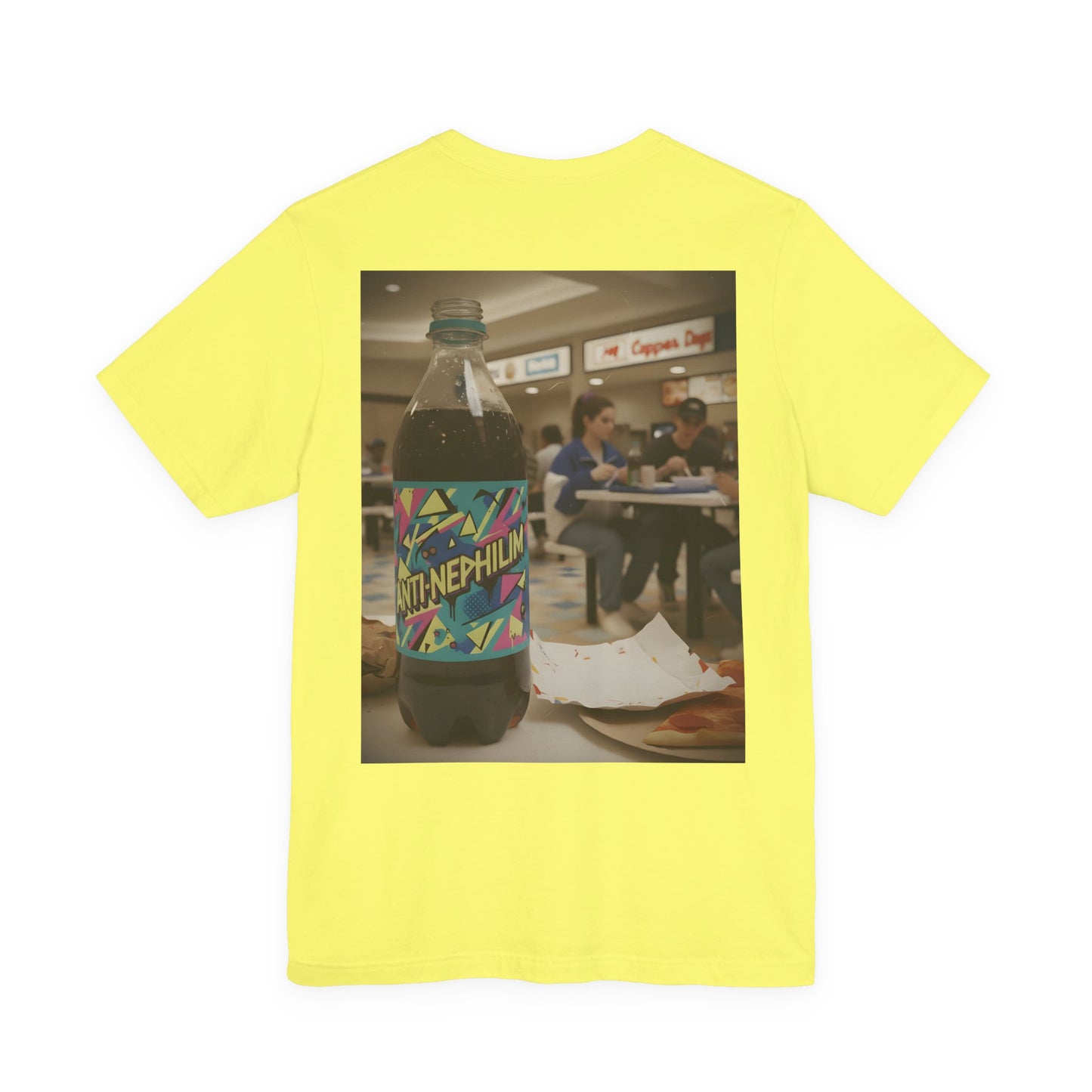 Kirk Ave. Apparel Graphic Logo Anti Nephilim Soda T Shirt