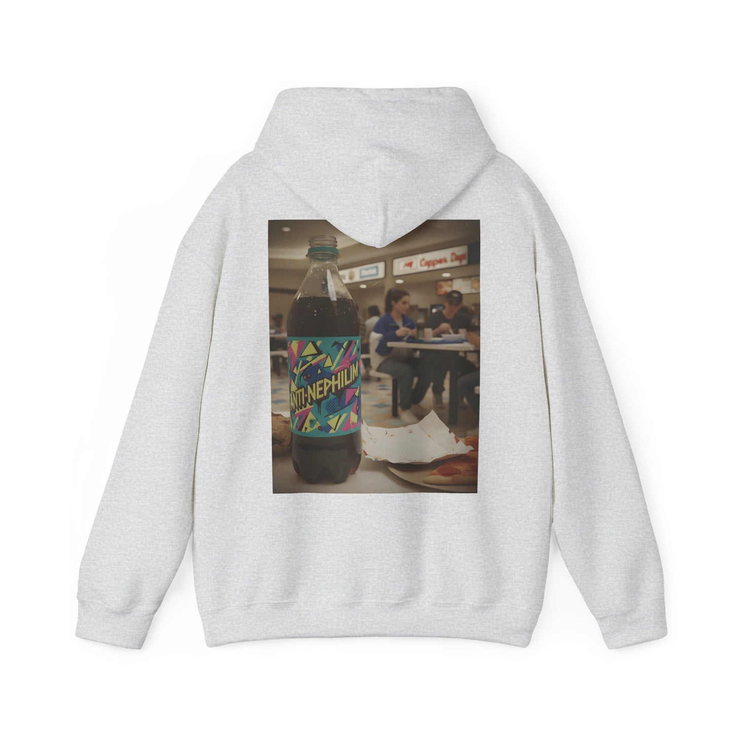 Kirk Ave. Apparel Graphic Logo Anti Nephilim Soda Hoodie