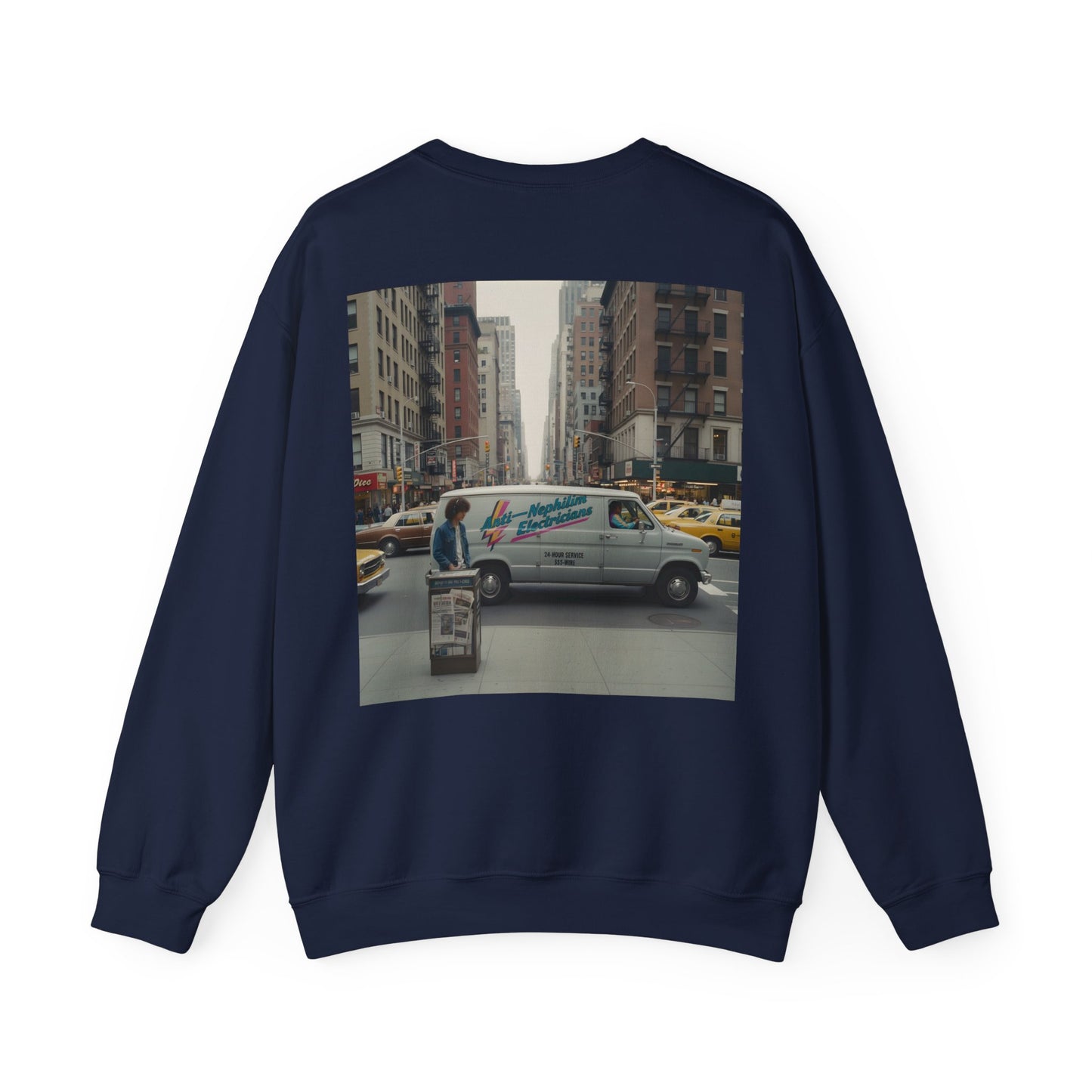 Retro NYC Anti-Nephilim Sweatshirt - Kirk Ave. Apparel