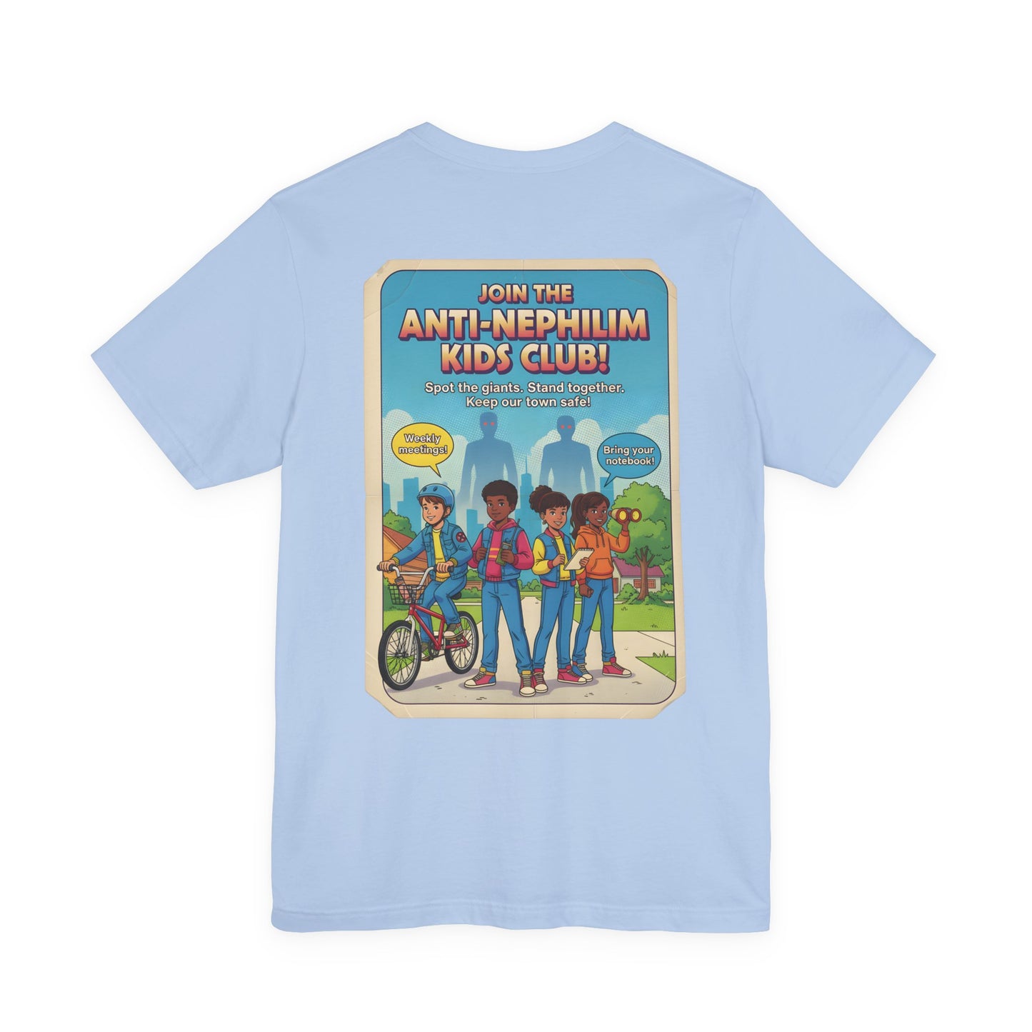 Anti Nephilim Kids Club T Shirt — Kirk Ave. Apparel