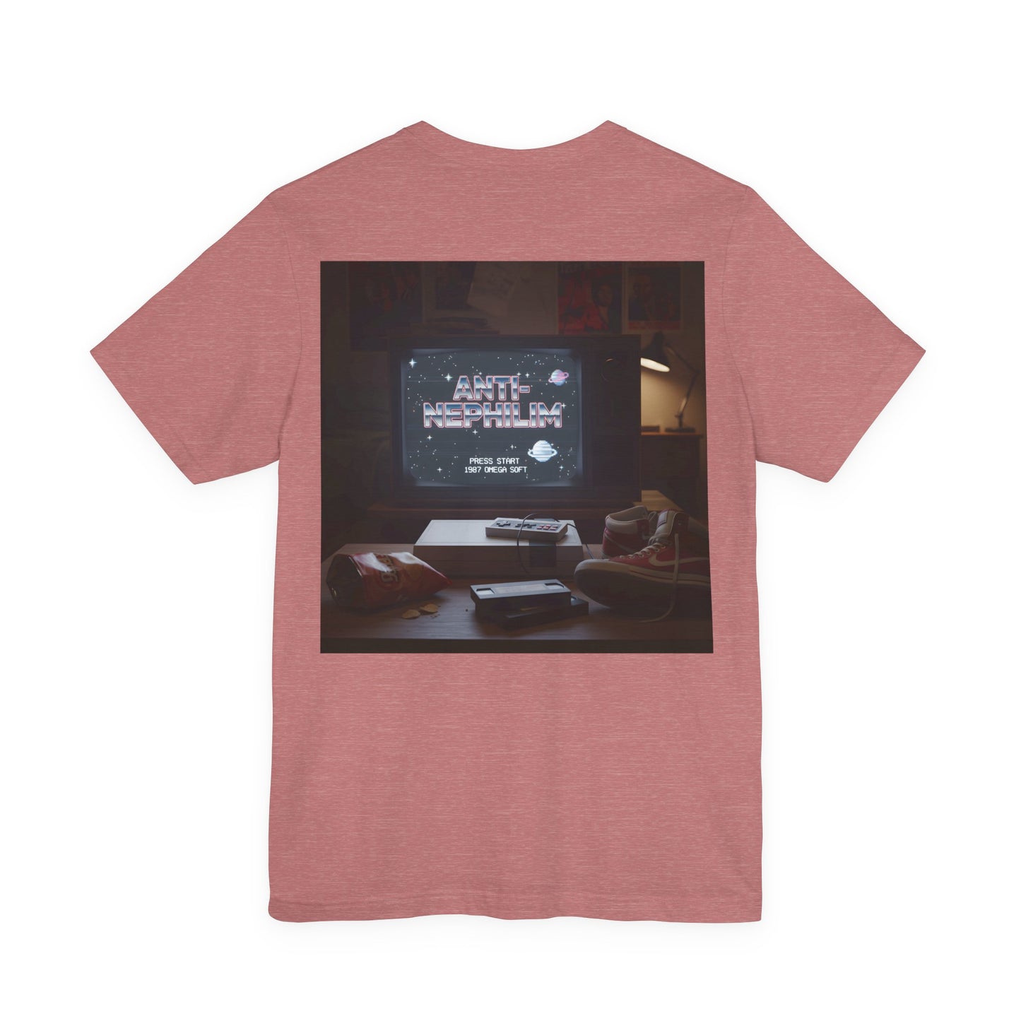Retro Gamer Anti Nephilim T Shirt - Kirk Ave. Apparel