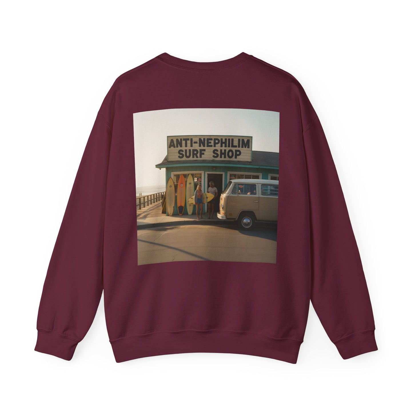 Vintage surf shop Anti-Nephilim Sweatshirt - Kirk Ave. Apparel
