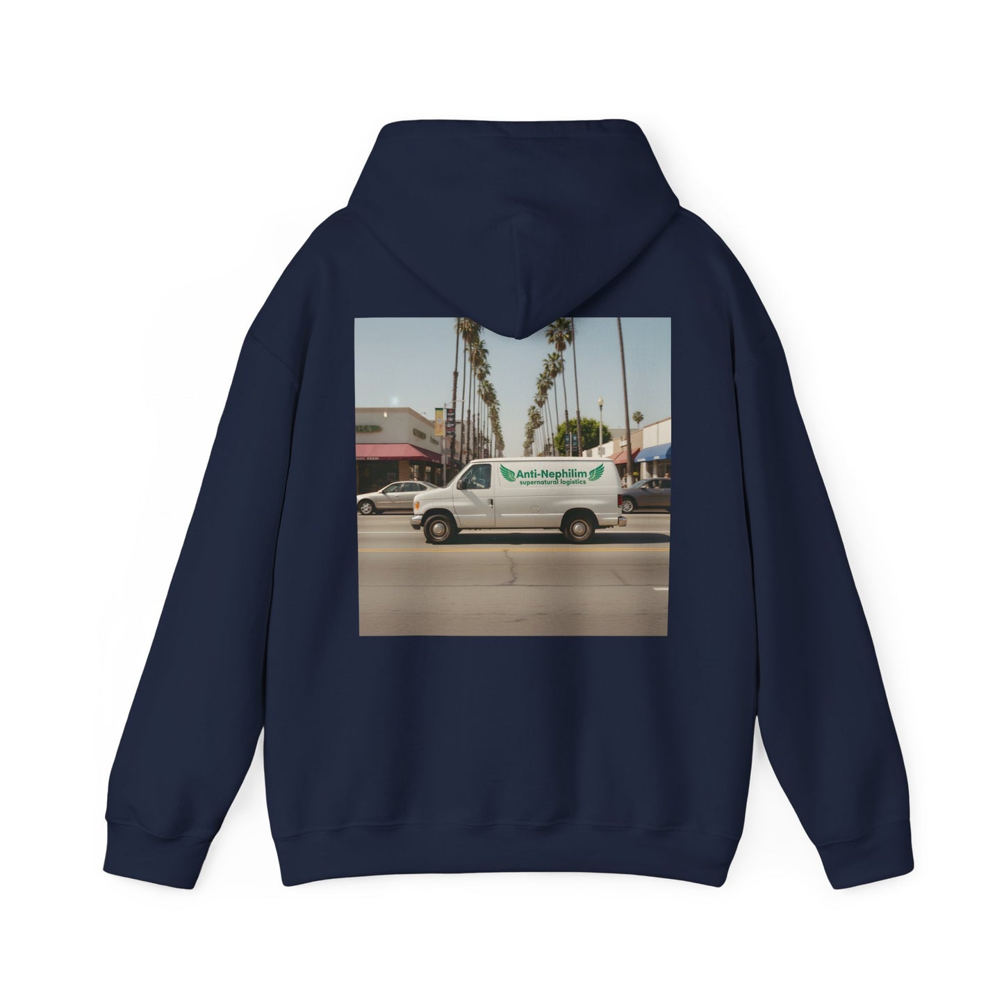 Retro 90s LA Anti Nephilim Couriers Hoodie - Kirk Ave. Apparel