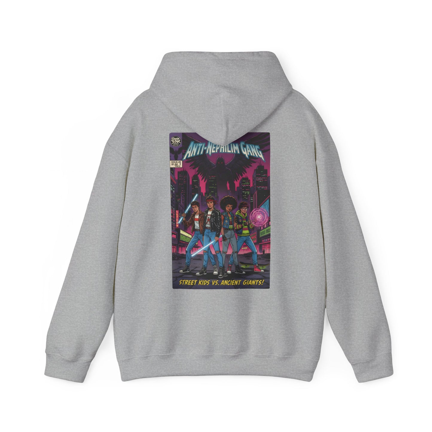Anti Nephilim Gang Comic Hoodie - Kirk Ave. Apparel