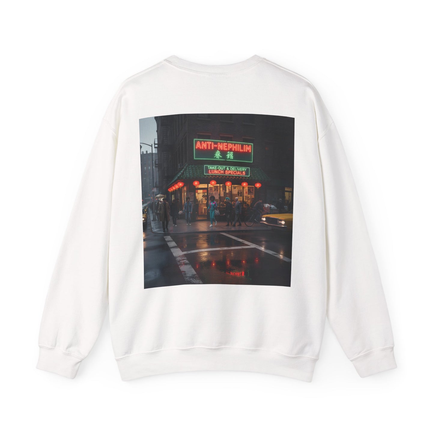 NYC Retro Chinese Anti Nephilim Sweatshirt - Kirk Ave. Apparel