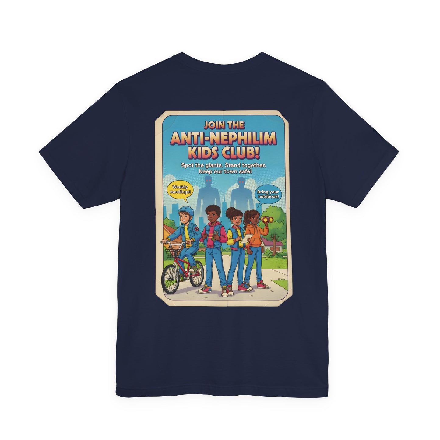 Anti Nephilim Kids Club T Shirt — Kirk Ave. Apparel