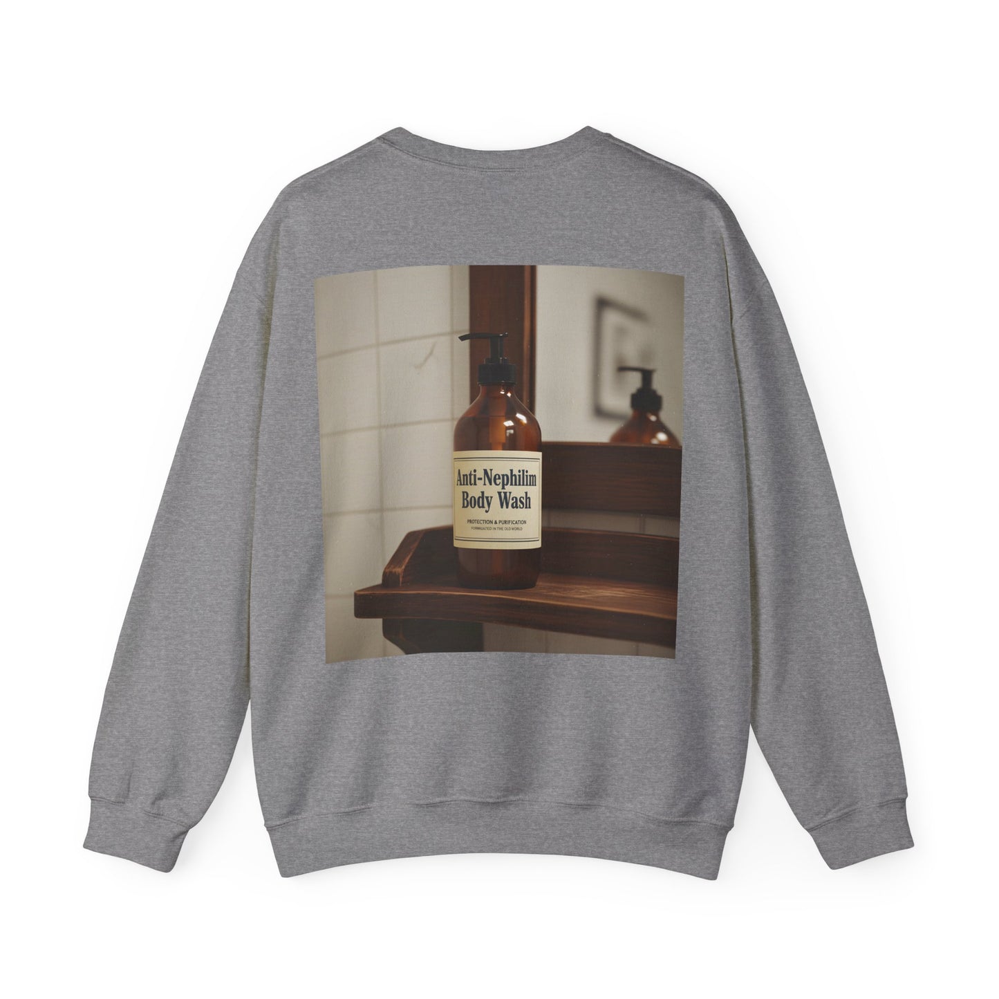 Vintage Anti Nephilim Body Wash Sweatshirt - Kirk Ave. Apparel