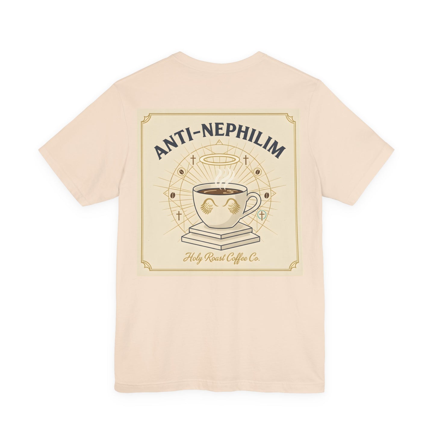 Retro Anti Nephilim Coffee T Shirt — Kirk Ave. Apparel