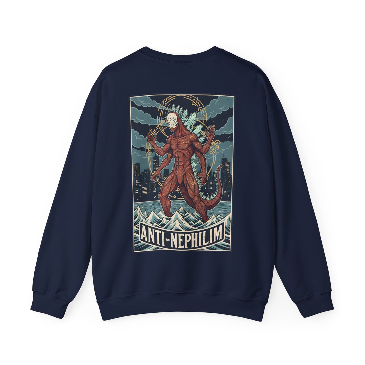Anti-Nephilim Kaiju Sweatshirt — Kirk Ave. Apparel