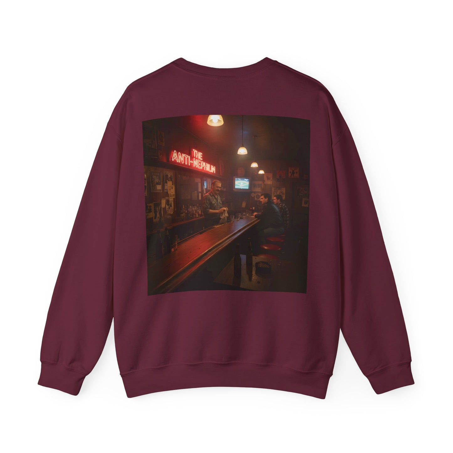 Retro Neon Dive Bar Sweatshirt - Kirk Ave. Apparel