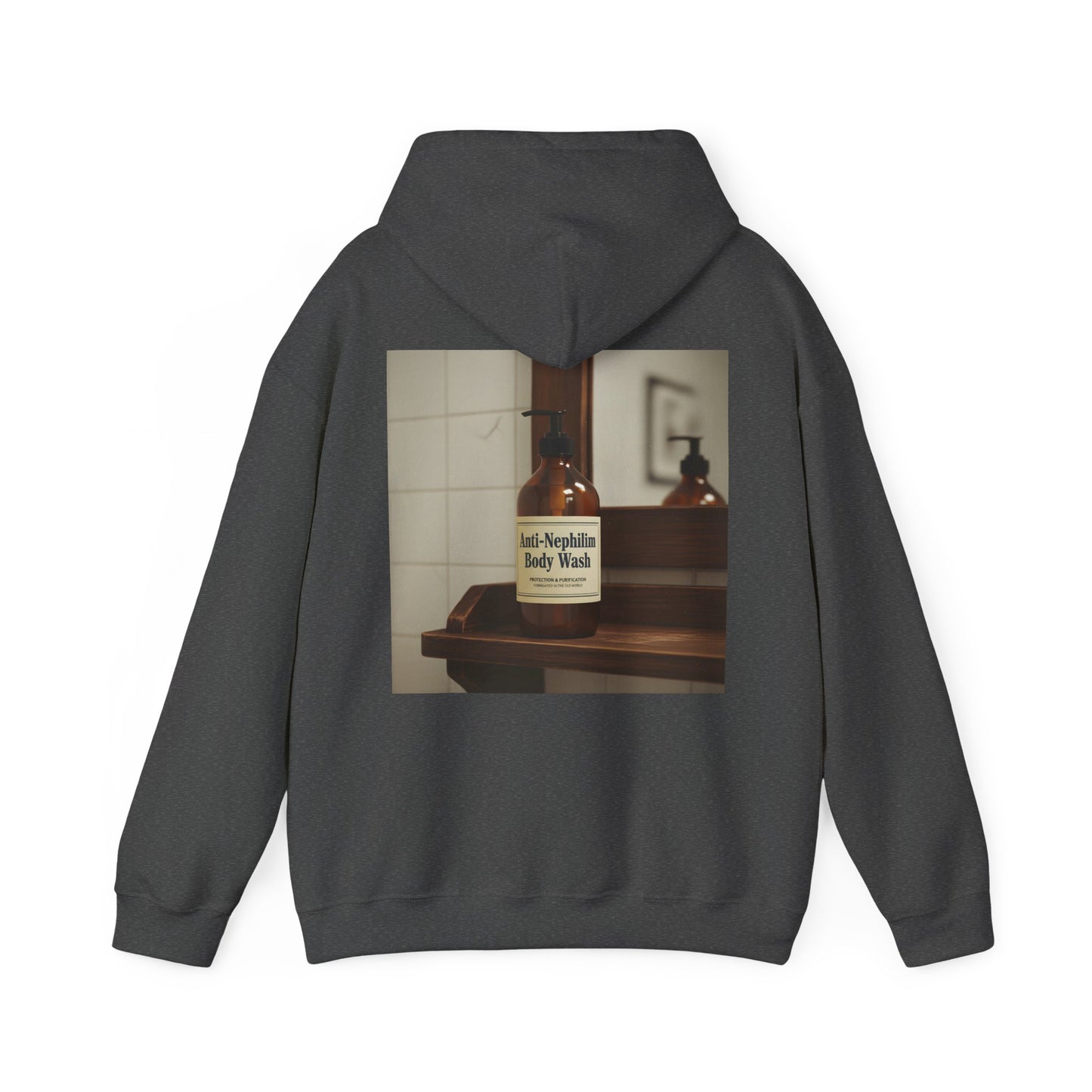 Vintage Anti Nephilim Body Wash Hoodie - Kirk Ave. Apparel