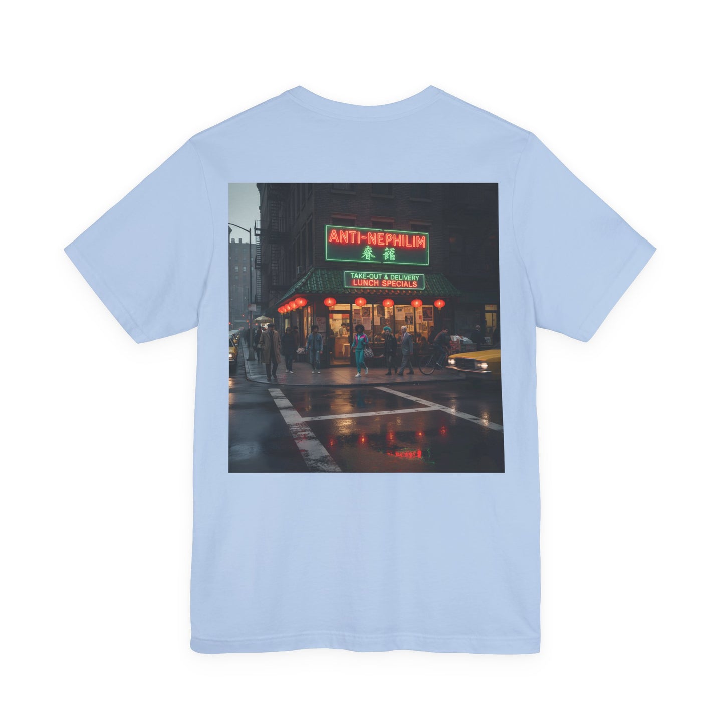 NYC Retro Chinese Anti Nephilim T Shirt - Kirk Ave. Apparel