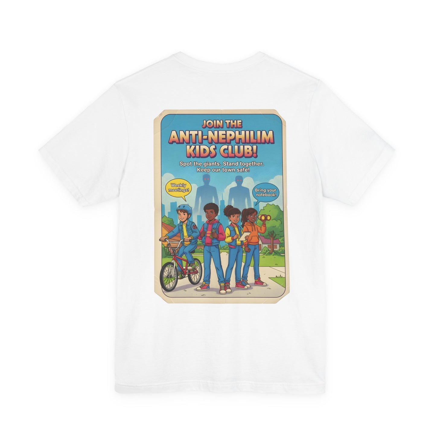 Anti Nephilim Kids Club T Shirt — Kirk Ave. Apparel