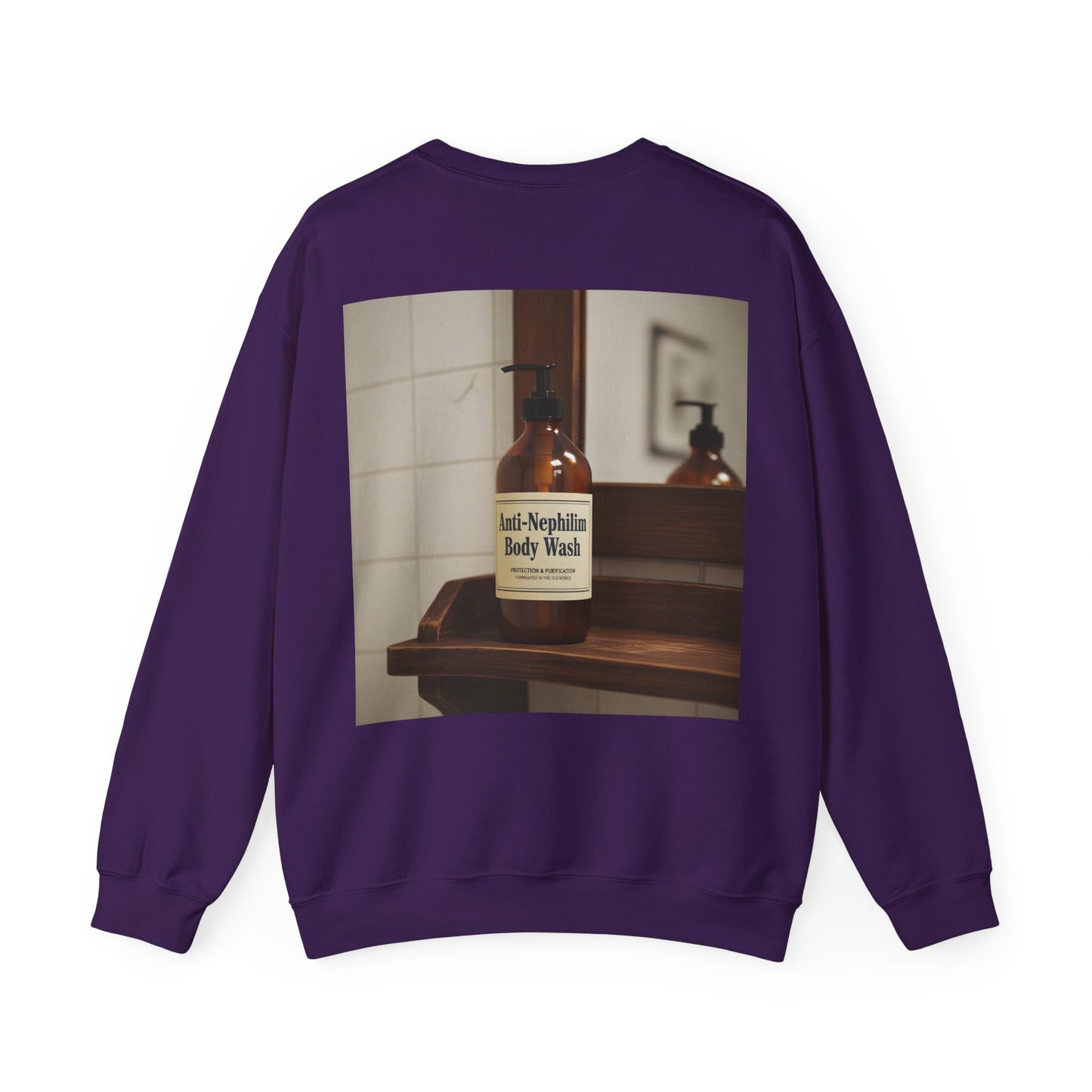 Vintage Anti Nephilim Body Wash Sweatshirt - Kirk Ave. Apparel
