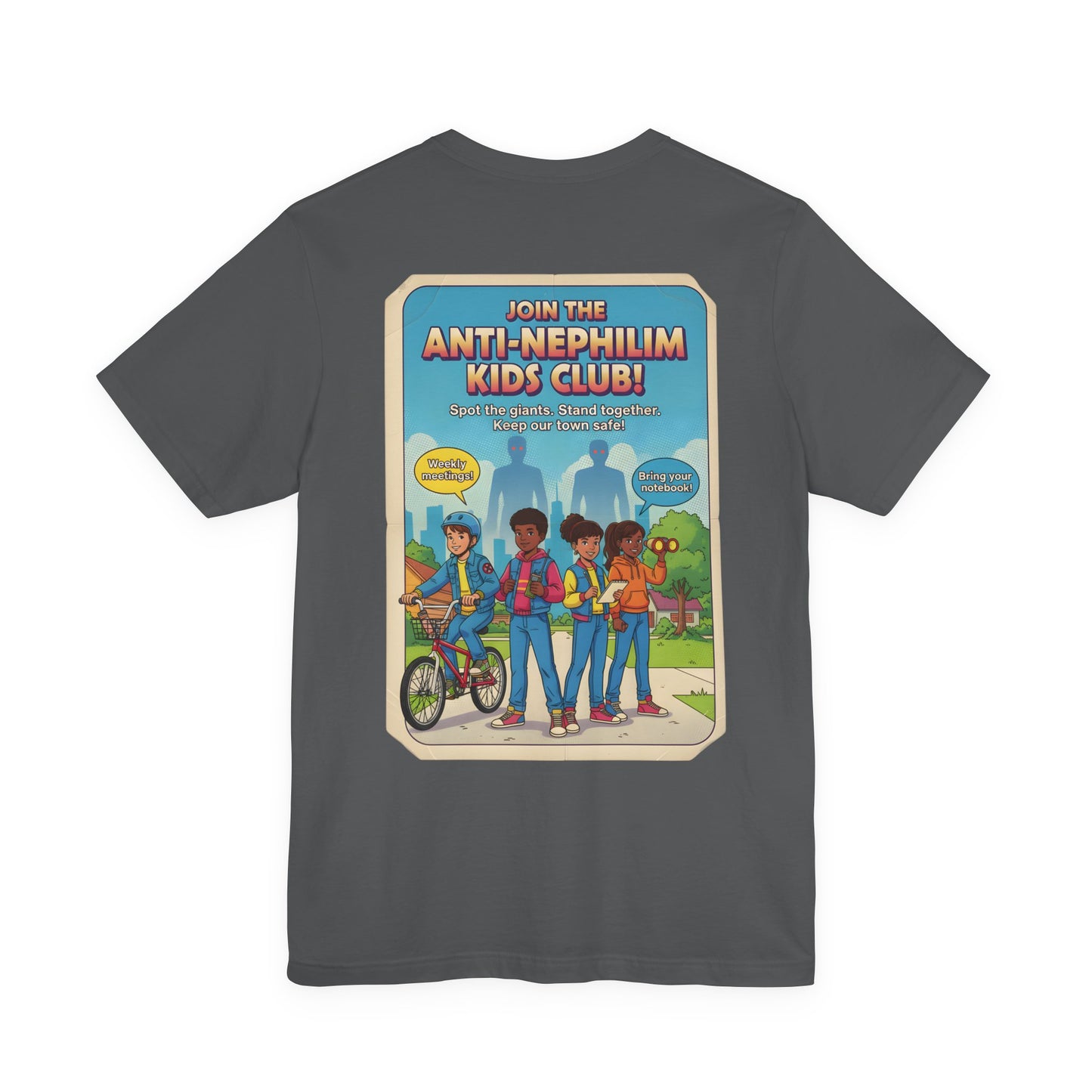 Anti Nephilim Kids Club T Shirt — Kirk Ave. Apparel