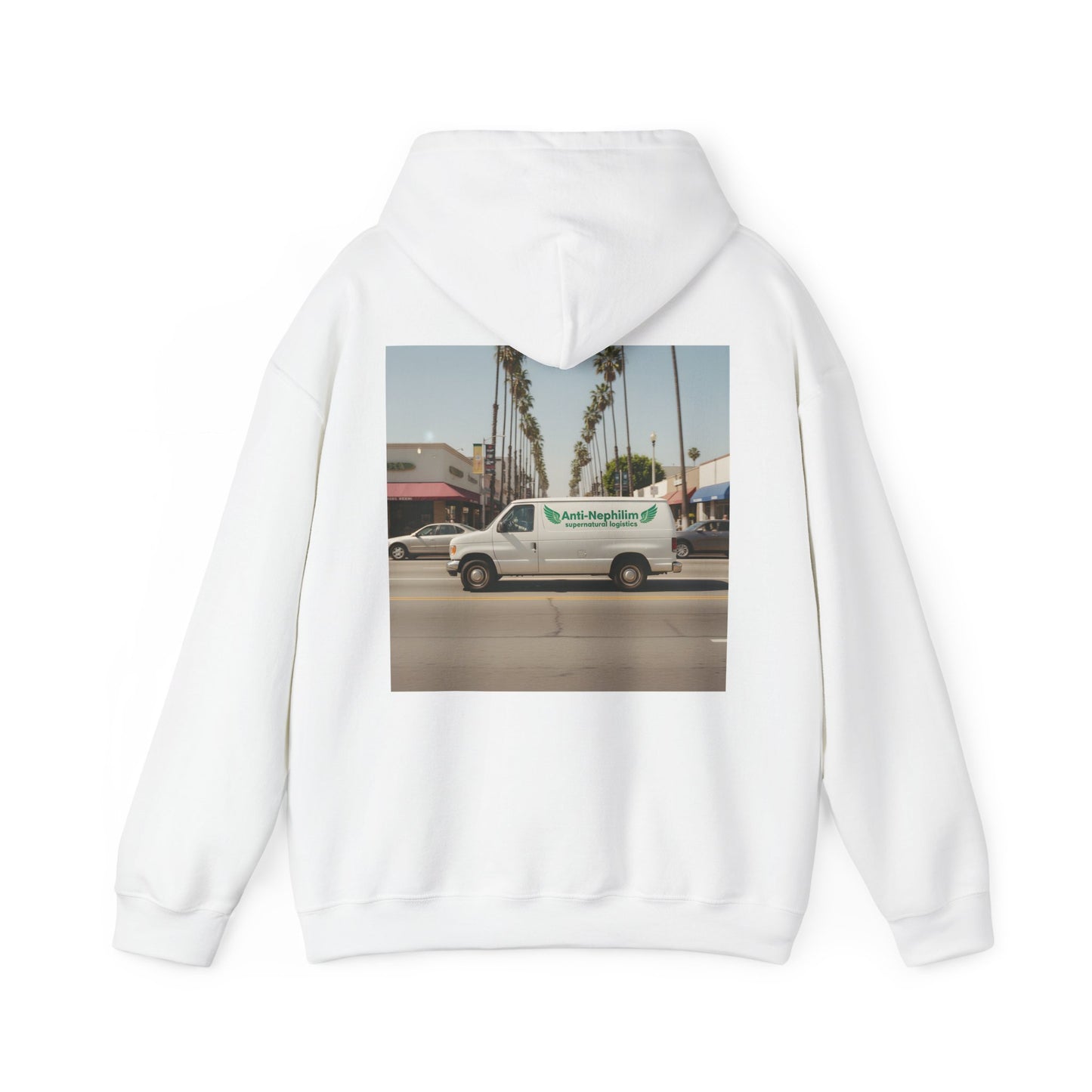Retro 90s LA Anti Nephilim Couriers Hoodie - Kirk Ave. Apparel