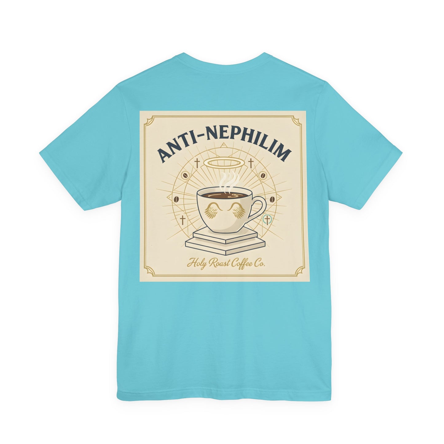 Retro Anti Nephilim Coffee T Shirt — Kirk Ave. Apparel