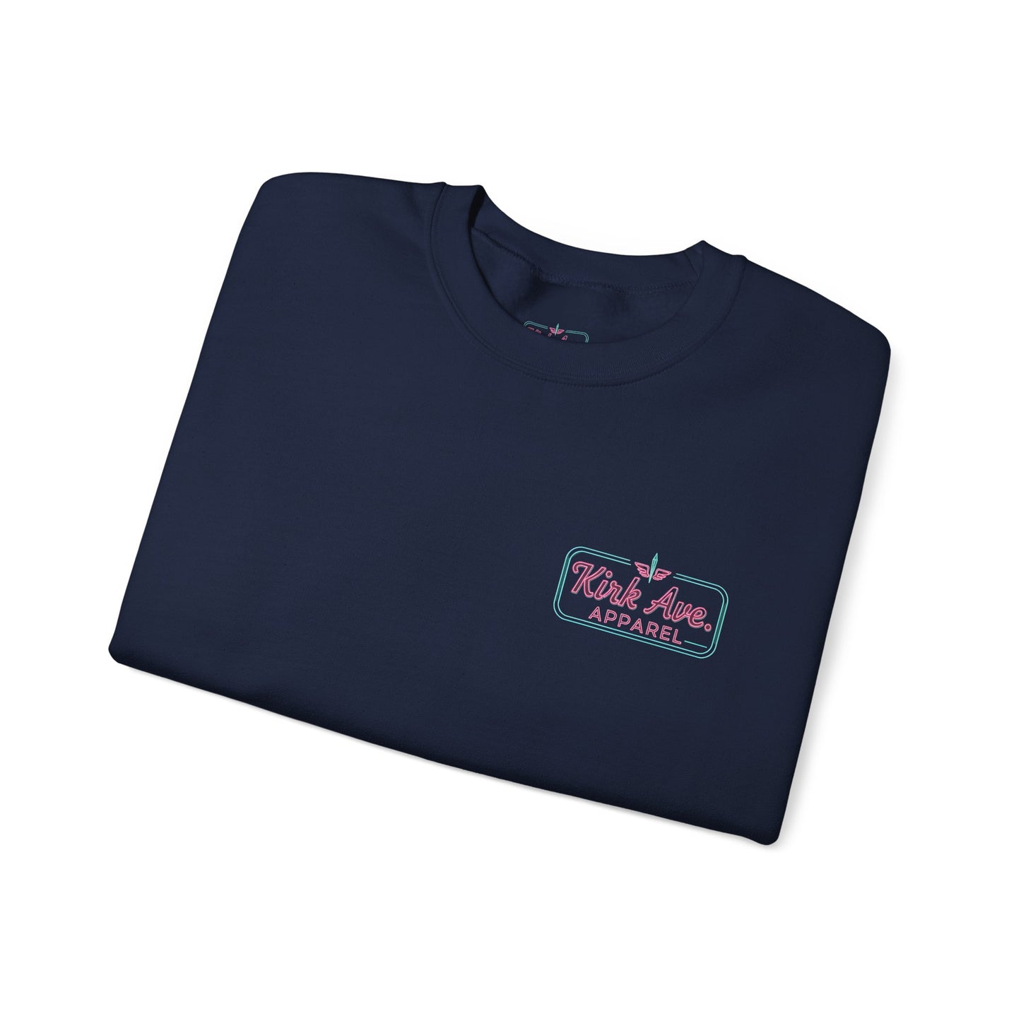 Retro Neon Burger Joint Sweatshirt — Kirk Ave. Apparel
