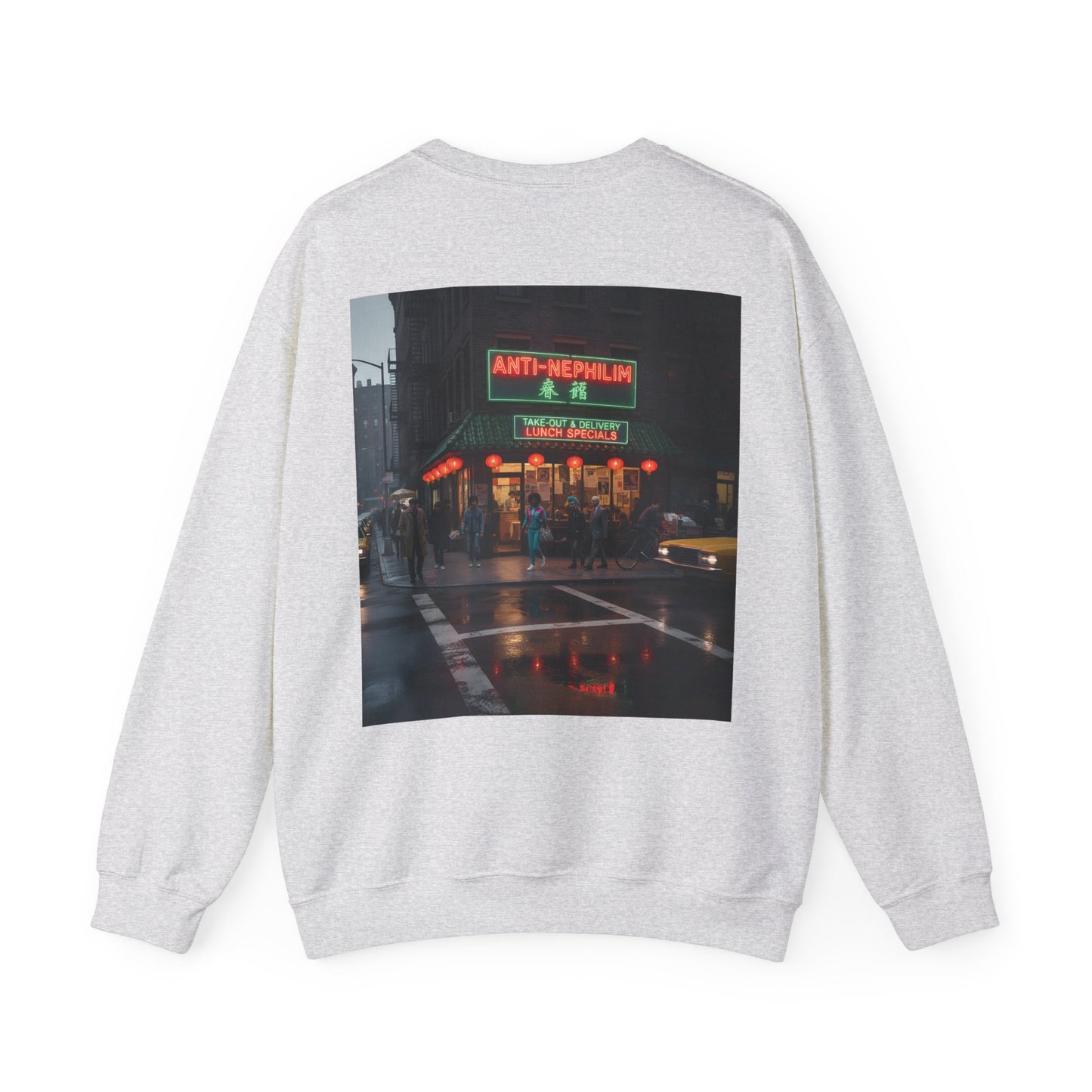 NYC Retro Chinese Anti Nephilim Sweatshirt - Kirk Ave. Apparel