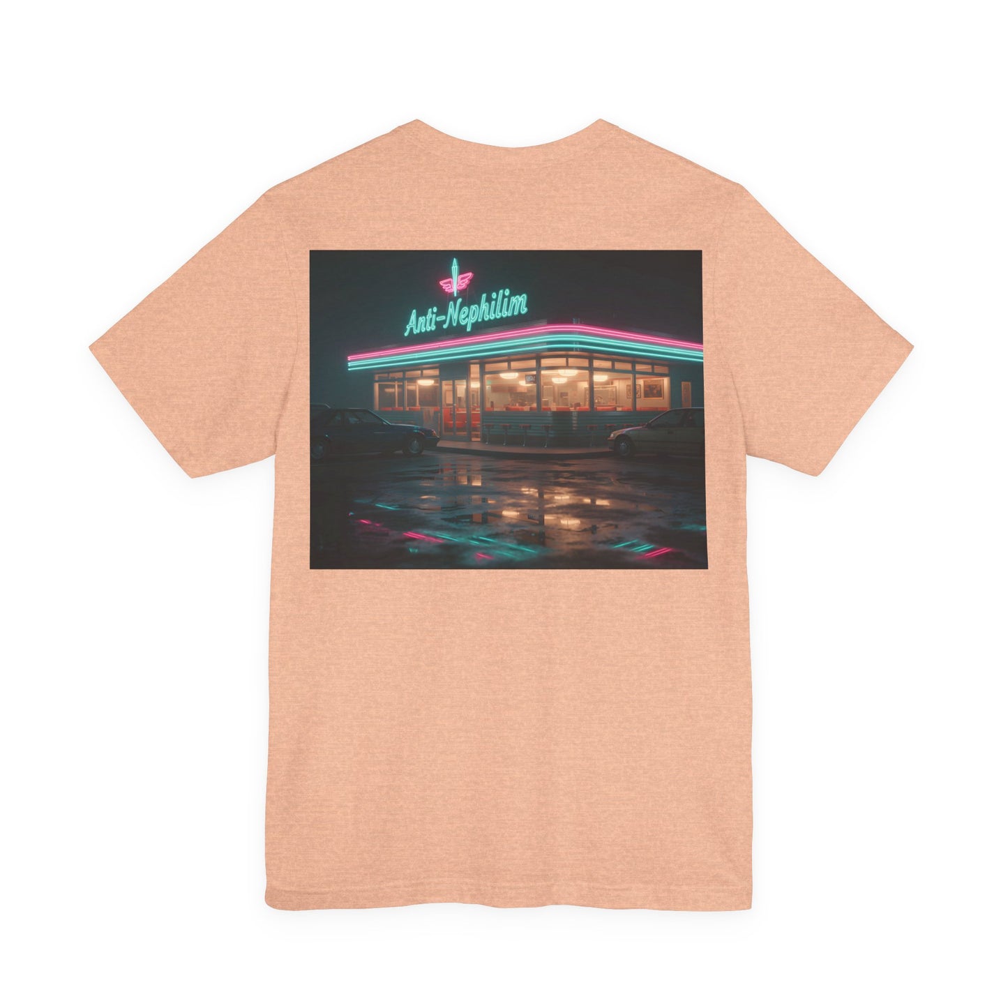 Vintage Neon Diner Anti Nephilim T Shirt – Kirk Ave. Apparel