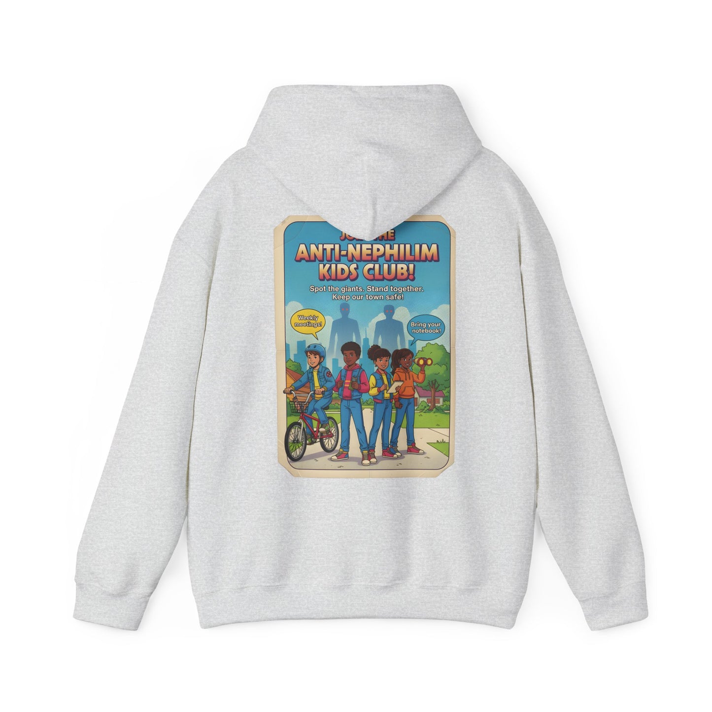 Anti Nephilim Kids Club Hoodie — Kirk Ave. Apparel