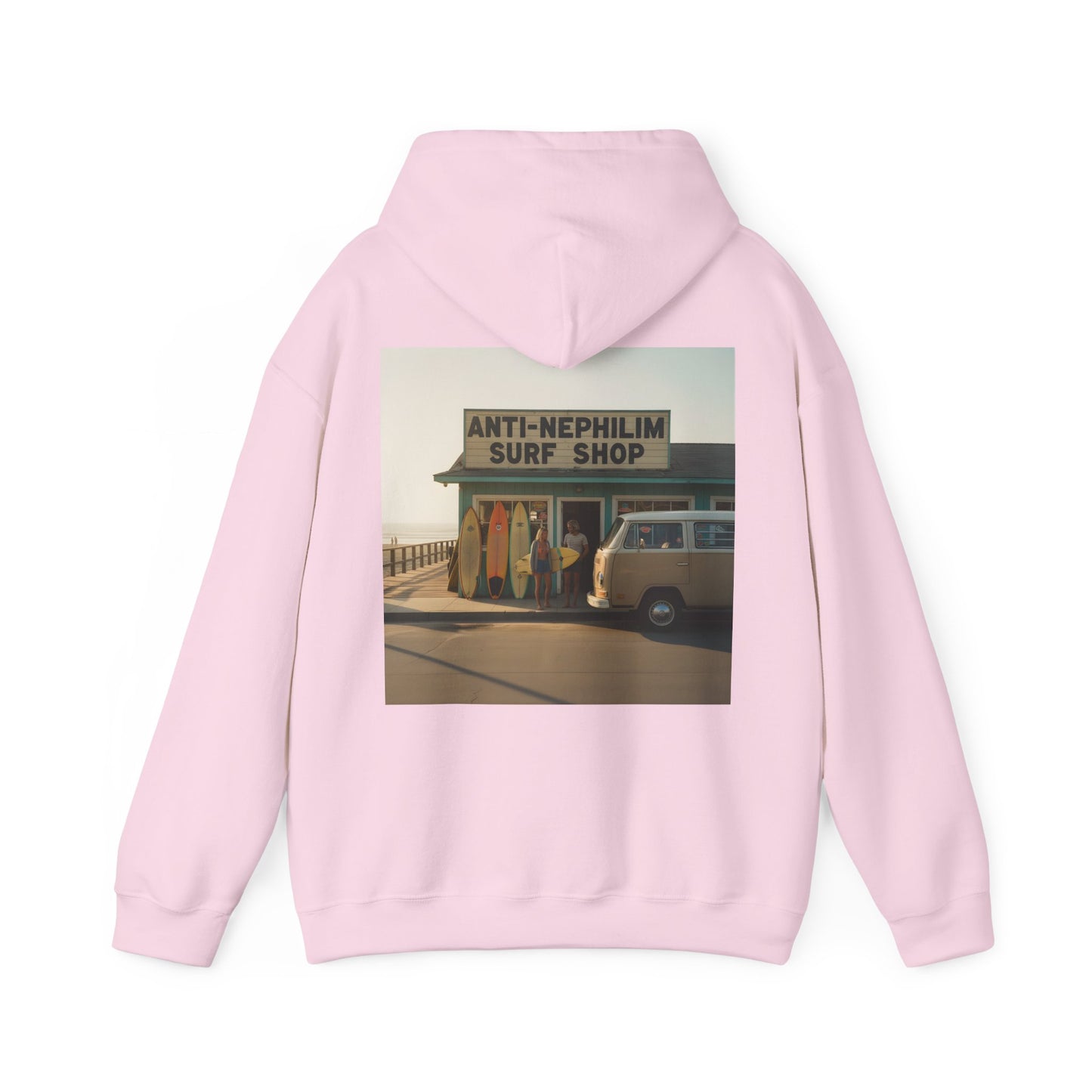 Vintage surf shop Anti-Nephilim hoodie - Kirk Ave. Apparel