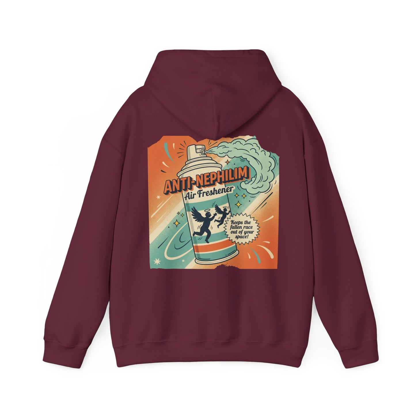 Retro Anti-Nephilim Air Freshener Hoodie – Kirk Ave. Apparel