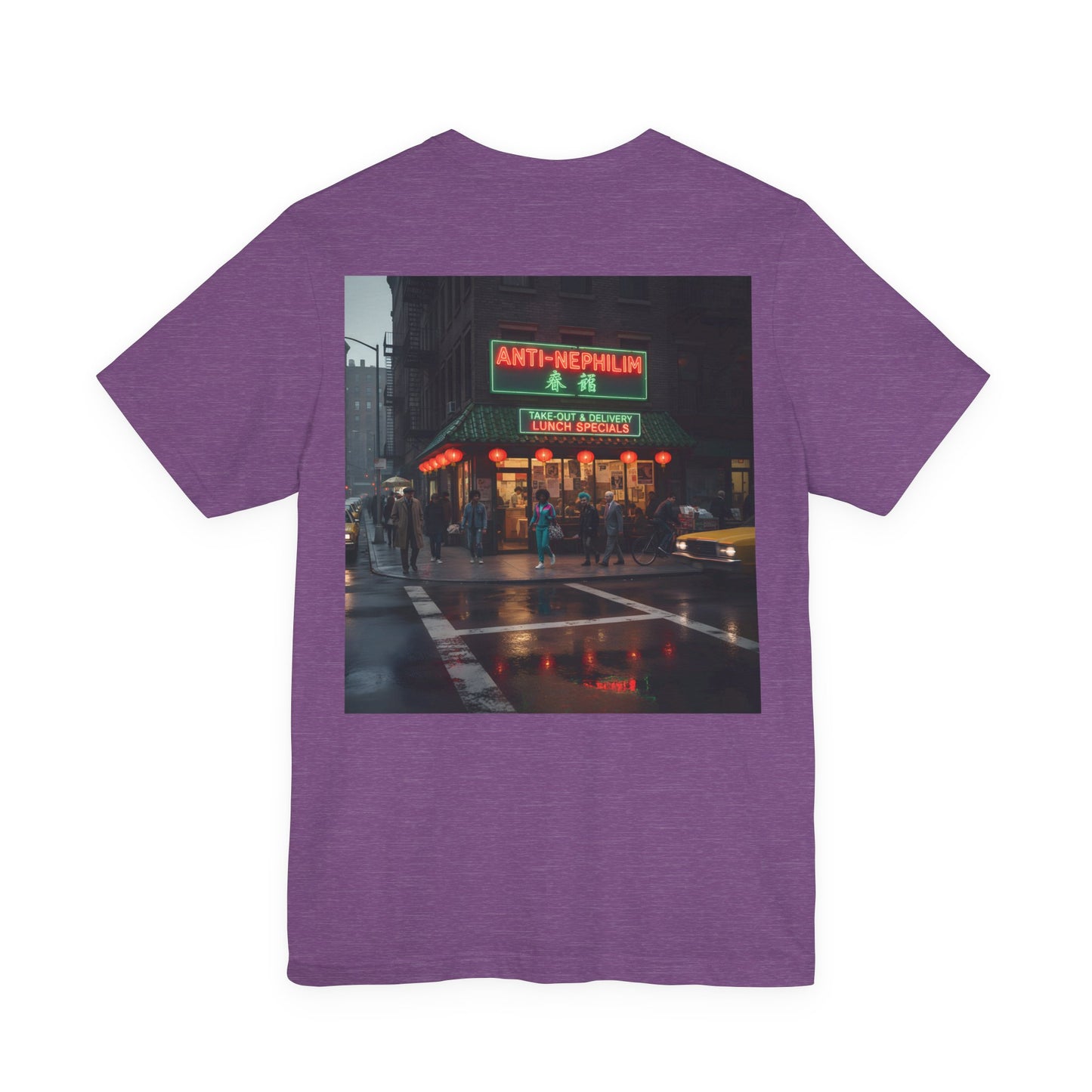 NYC Retro Chinese Anti Nephilim T Shirt - Kirk Ave. Apparel