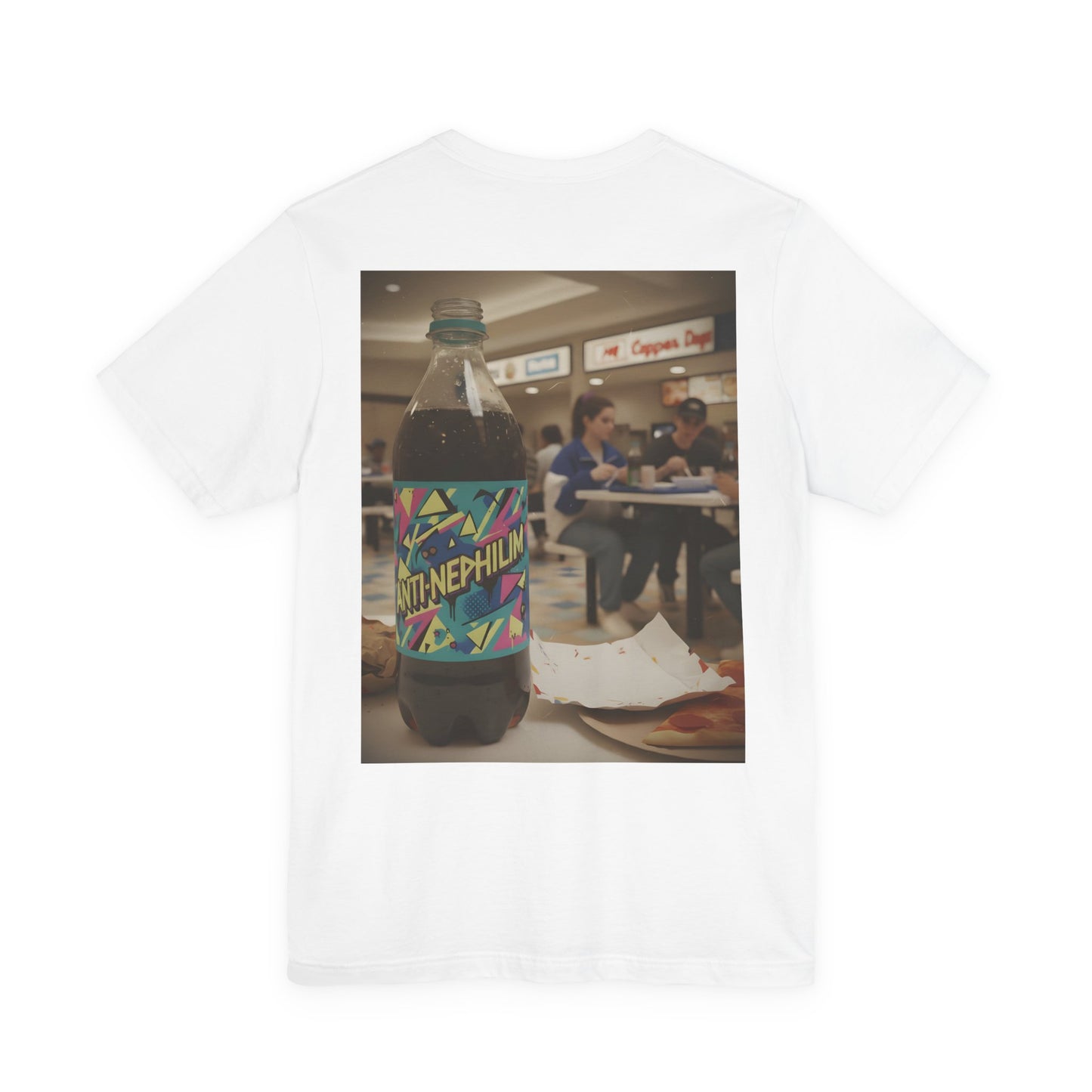 Kirk Ave. Apparel Graphic Logo Anti Nephilim Soda T Shirt