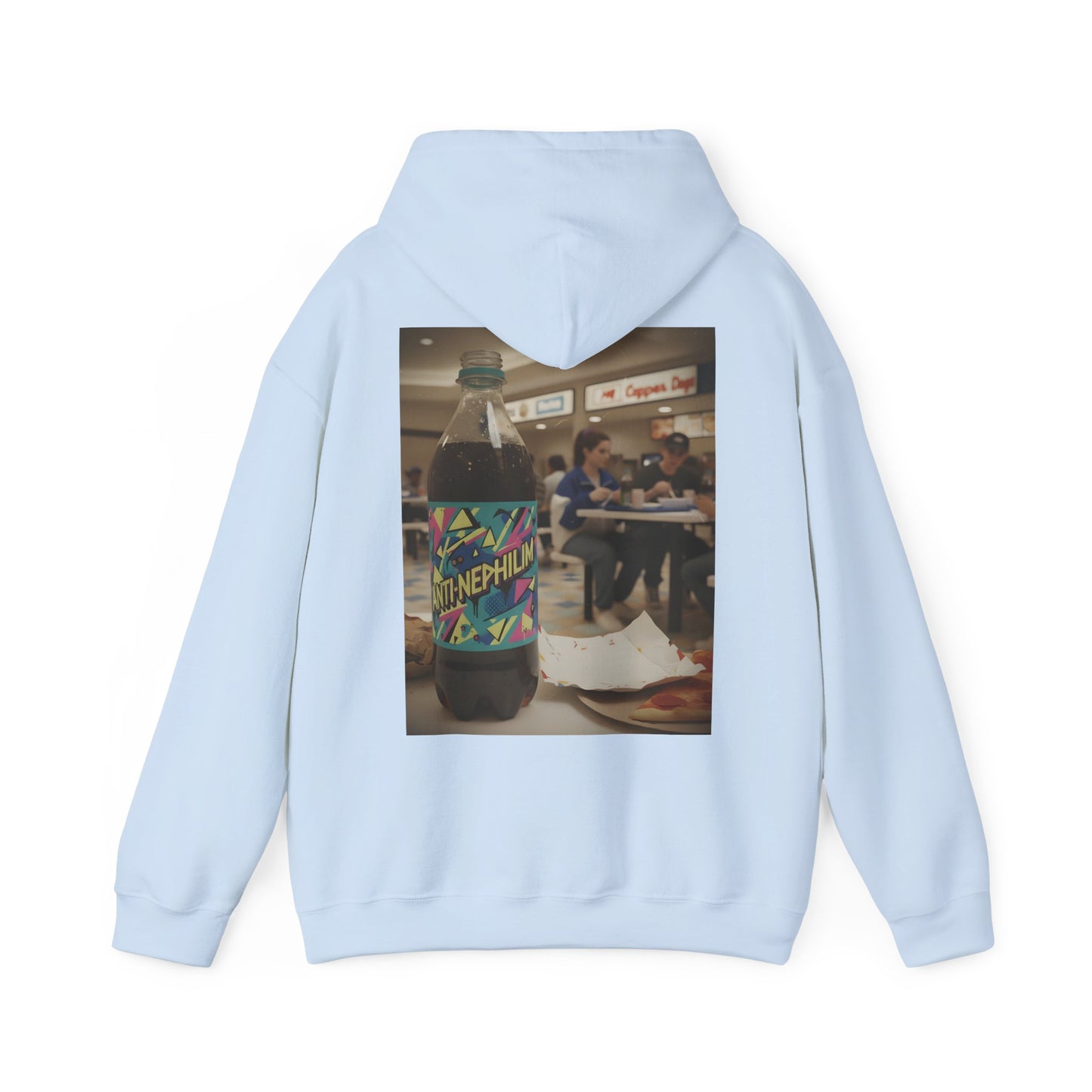 Kirk Ave. Apparel Graphic Logo Anti Nephilim Soda Hoodie