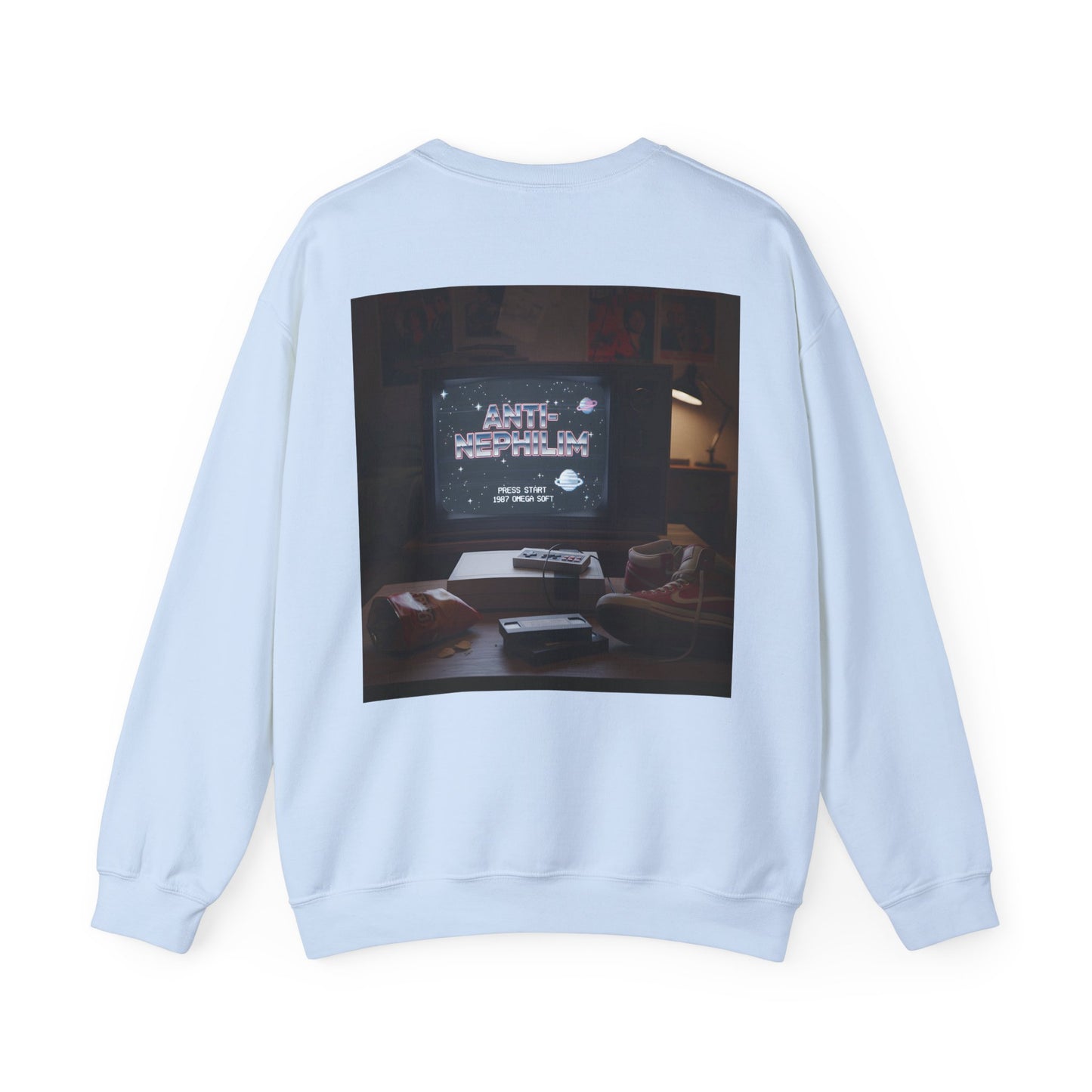 Retro Gamer Anti Nephilim Sweatshirt - Kirk Ave. Apparel