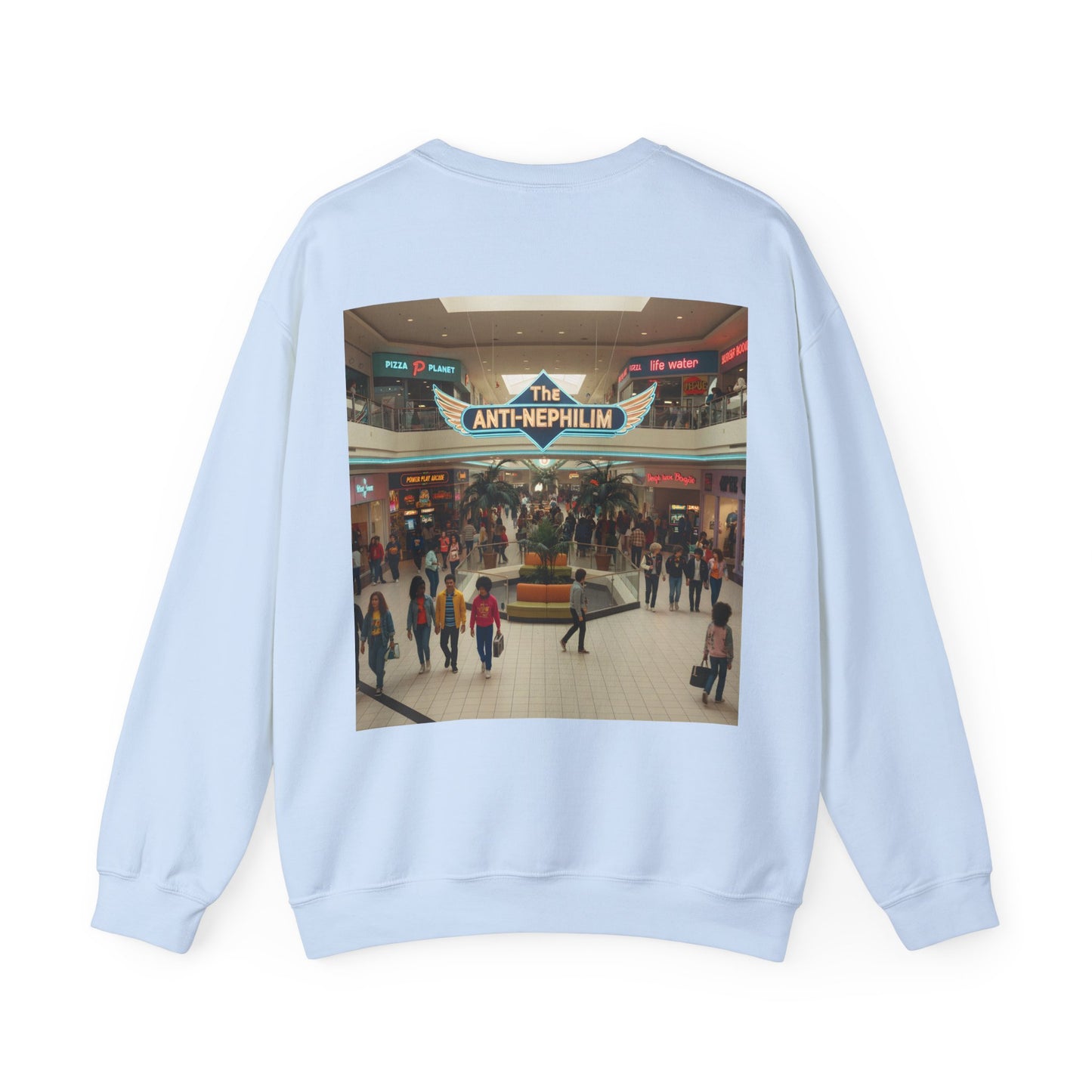 90s Mall Anti Nephilim Sweatshirt - Kirk Ave. Apparel