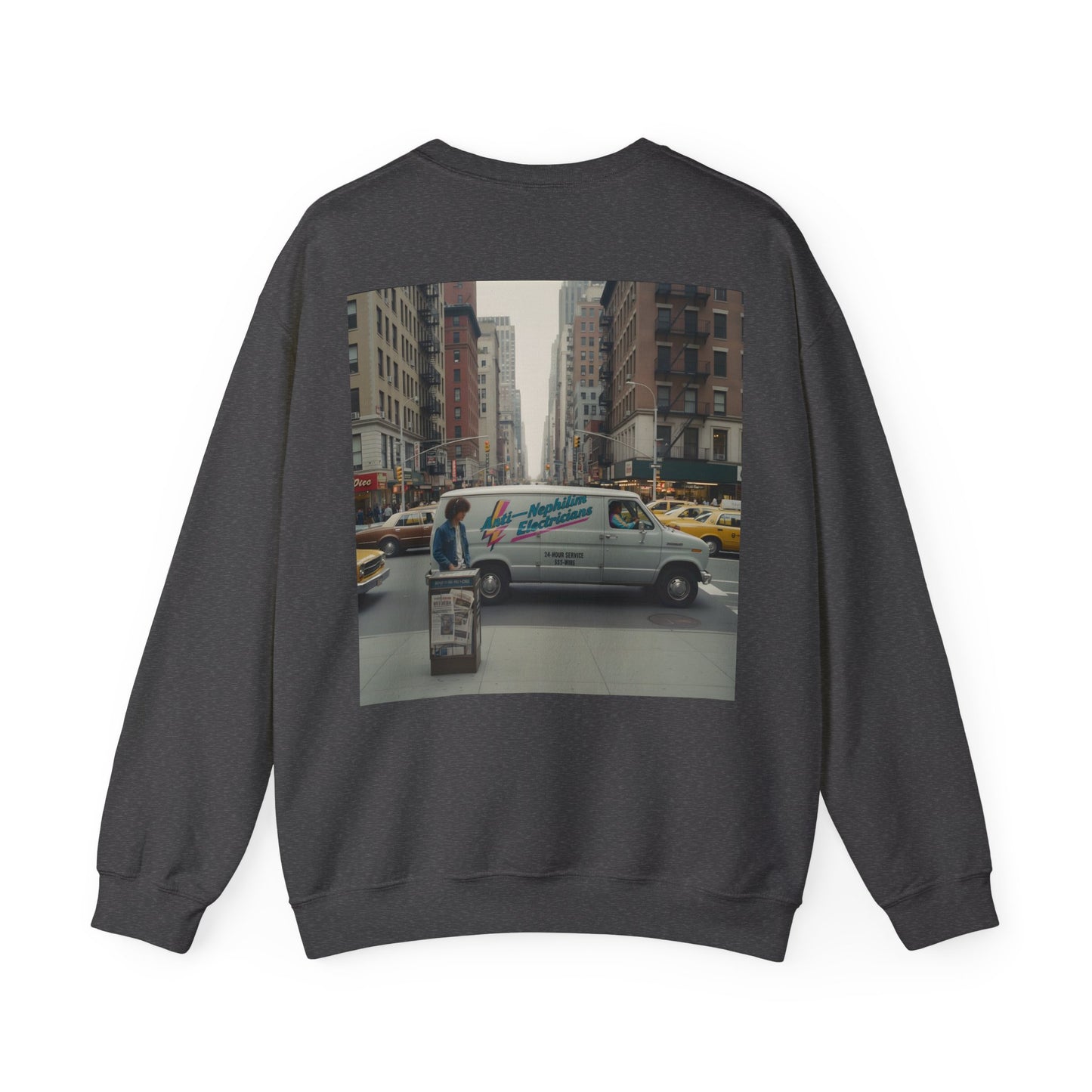 Retro NYC Anti-Nephilim Sweatshirt - Kirk Ave. Apparel