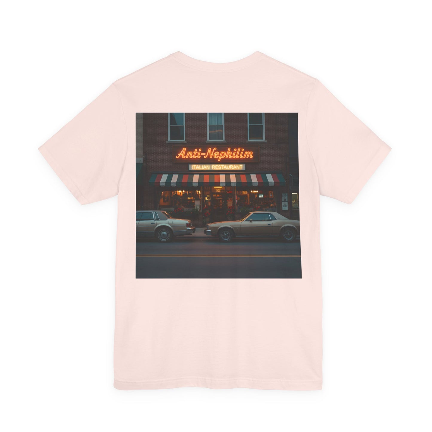 Retro NYC Italian Anti Nephilim T Shirt - Kirk Ave. Apparel